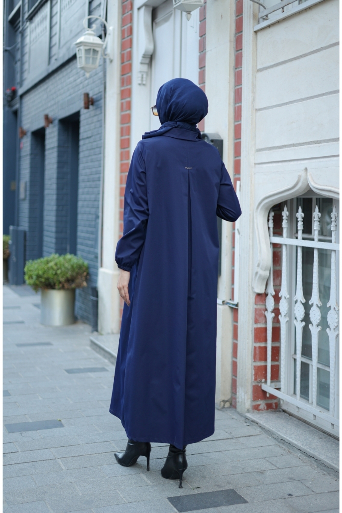 KADEEM  Nevin Gabardin Kap - 422537 - Görsel 7