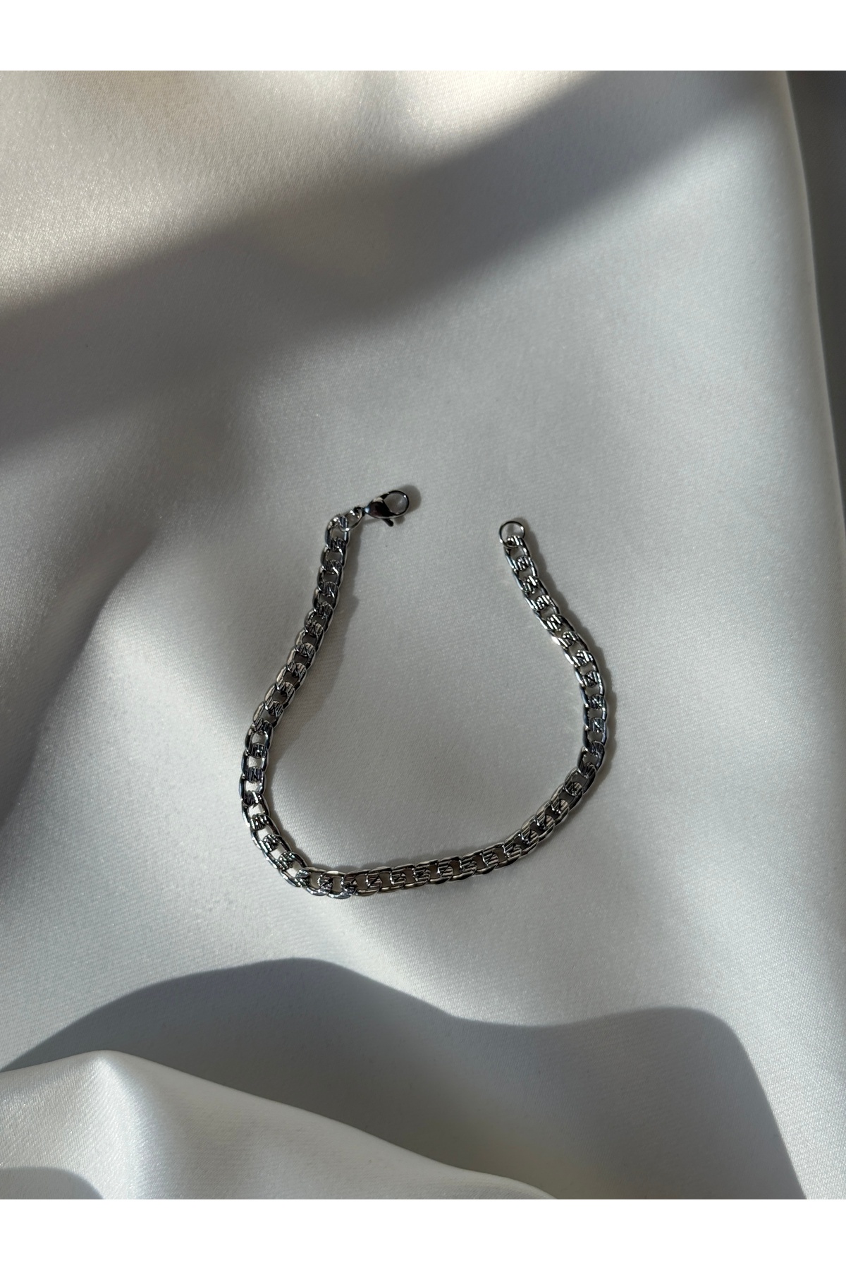 Erkek Çelik Bileklik 19 cm