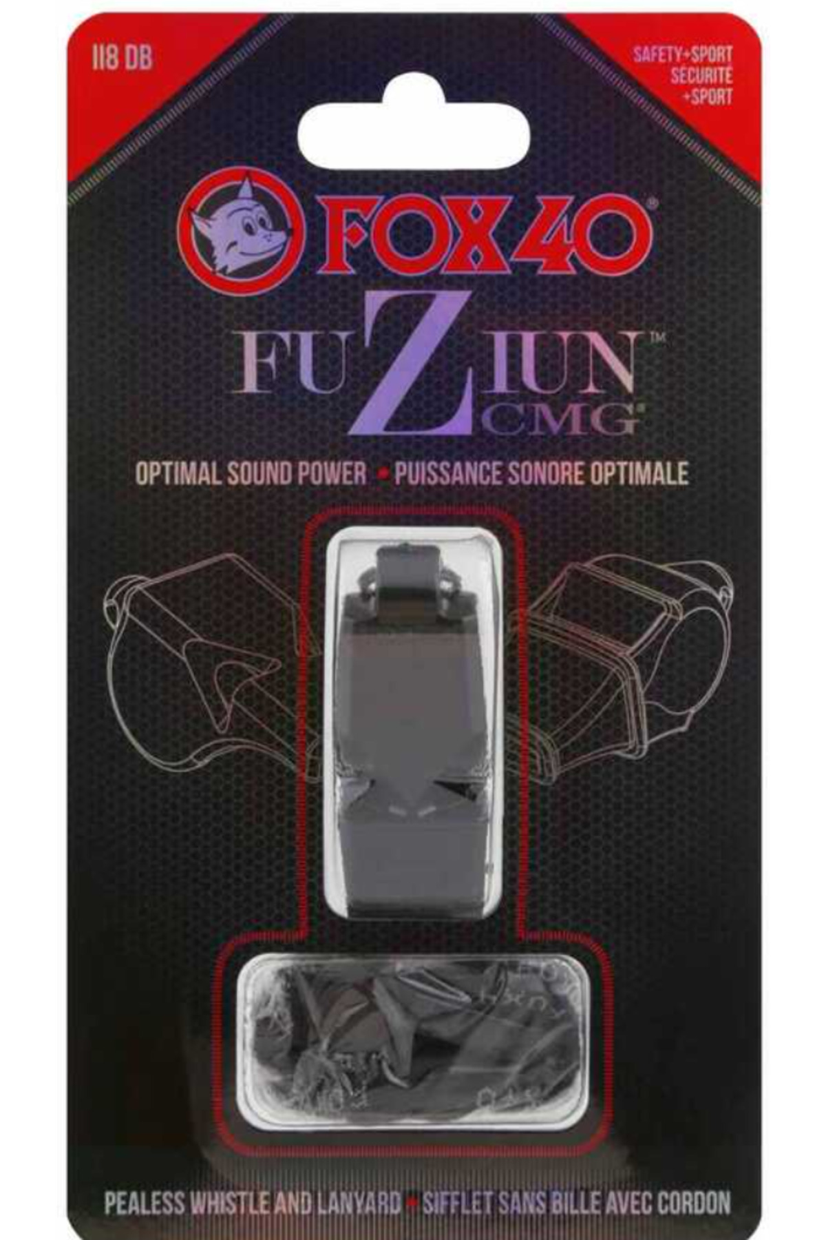 Fox Fox40 Fuzion W İpli Hakem Antrenör Düdüğü 8603-0008