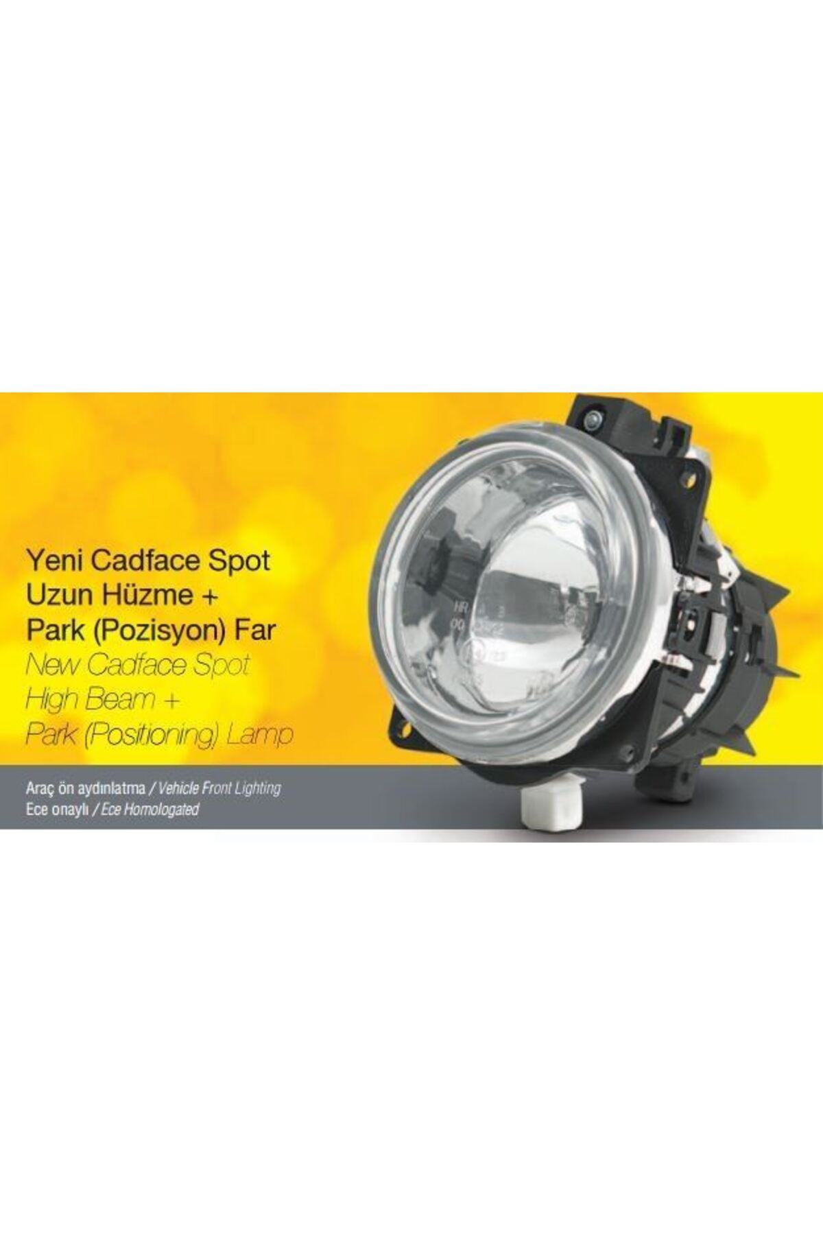 FARBA Ford Truck Ford Cargo Uzun Far Bmc Prof (2010) Kapak+kablo Cizgisiz Camlı - 13114e