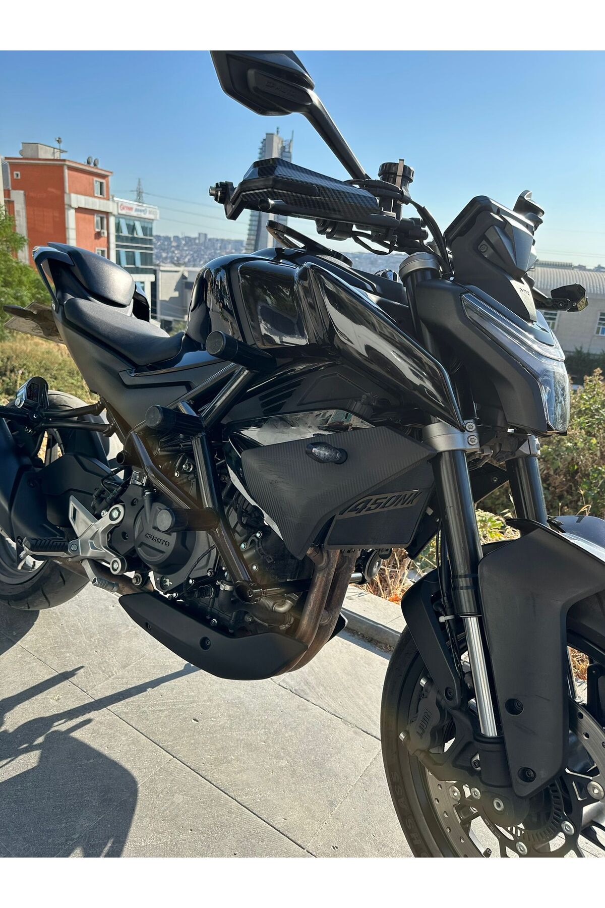 Hamza Motors CF Moto 450NK Ön Koruma Demiri