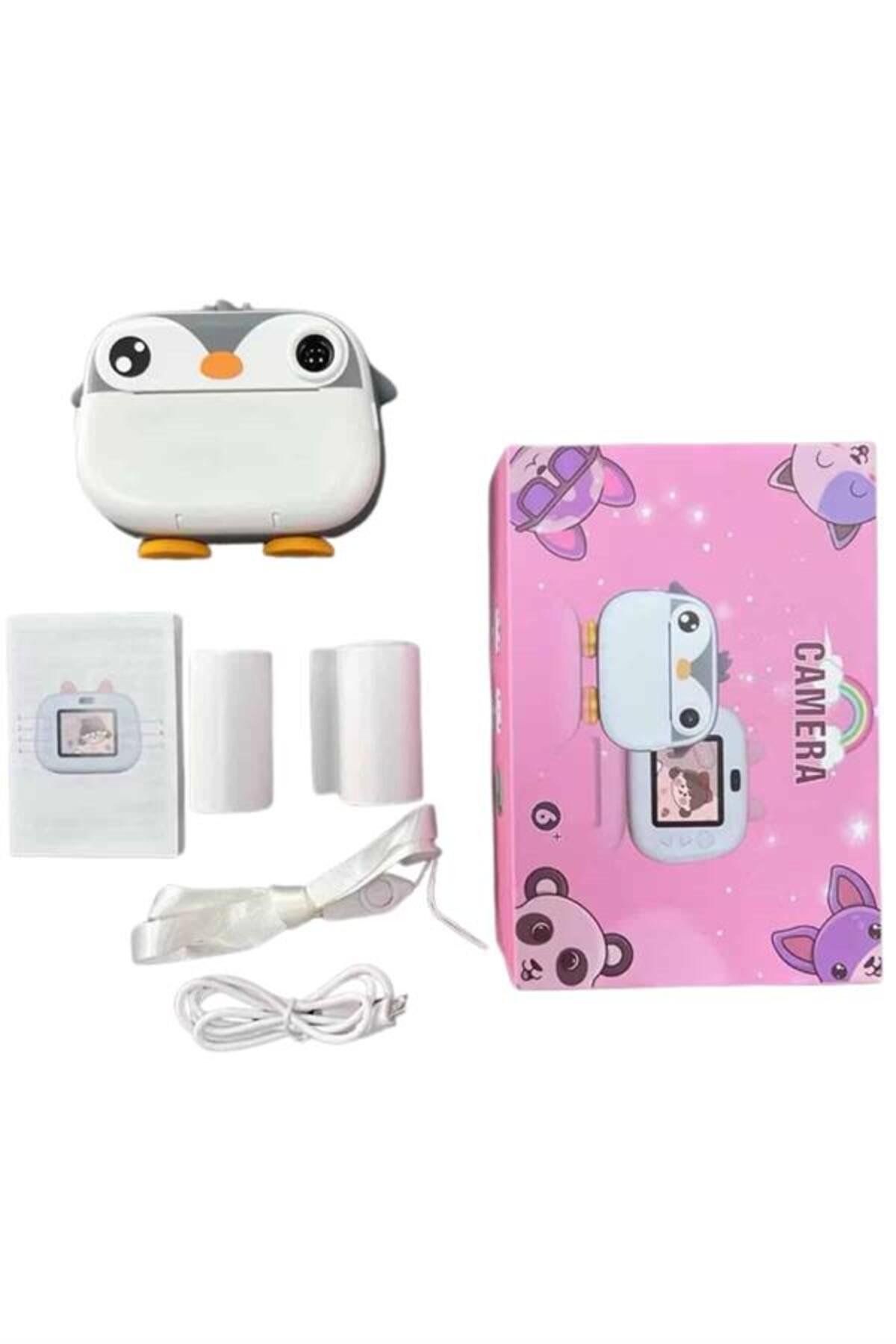 ZERO LAND NRTMSA Çocuklara Özel Şirin Tasarımlı Mini Fotoğraf Yazıcısı 3 Adet (174004) Rulo Hediyeli