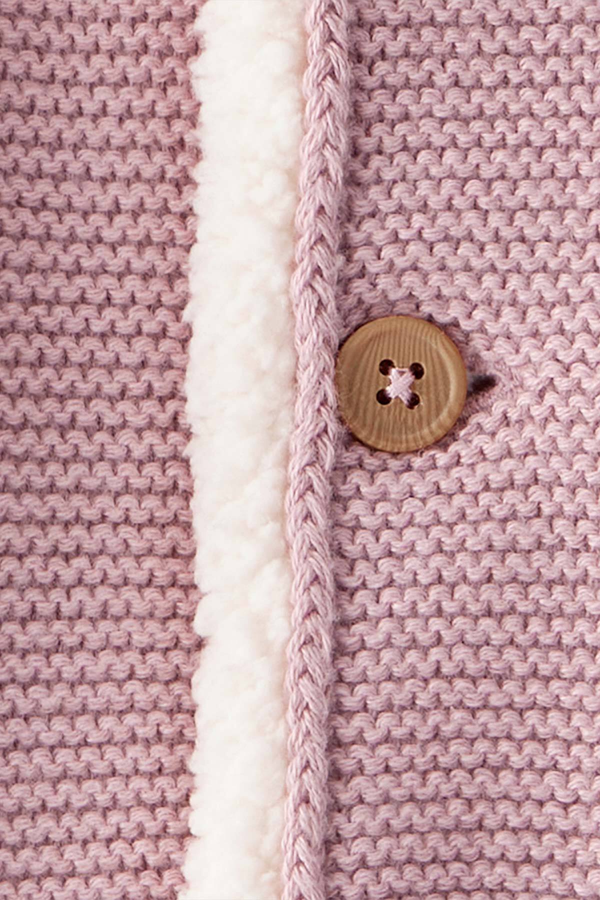 Carter's Kız Bebek Pembe Hırka fotoğrafı 3 (önizleme)