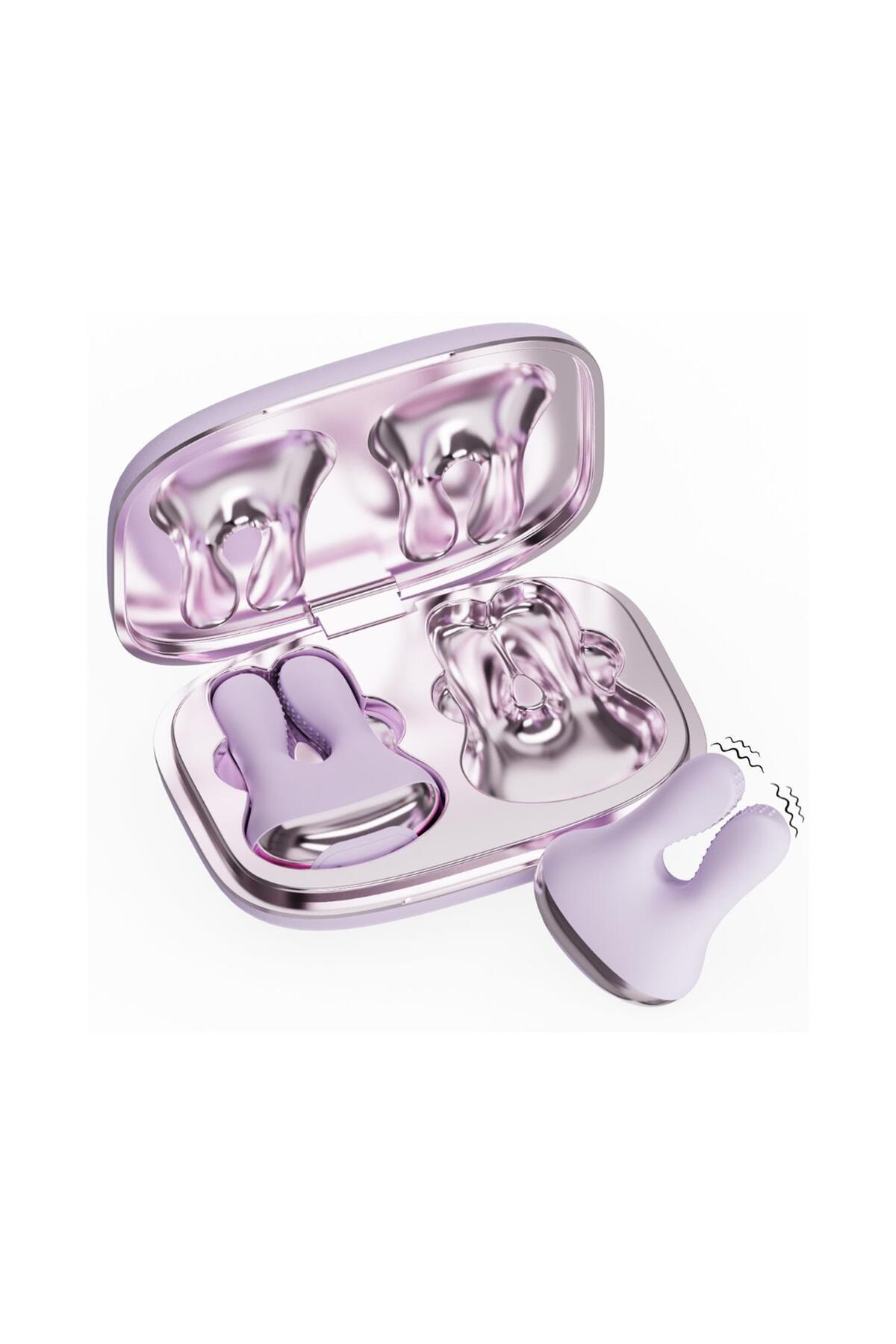 TOYZNTOYZ S-Hande Rabbit Pods Titreşimli Göğüs Ucu Kıskacı Şarjlı ...