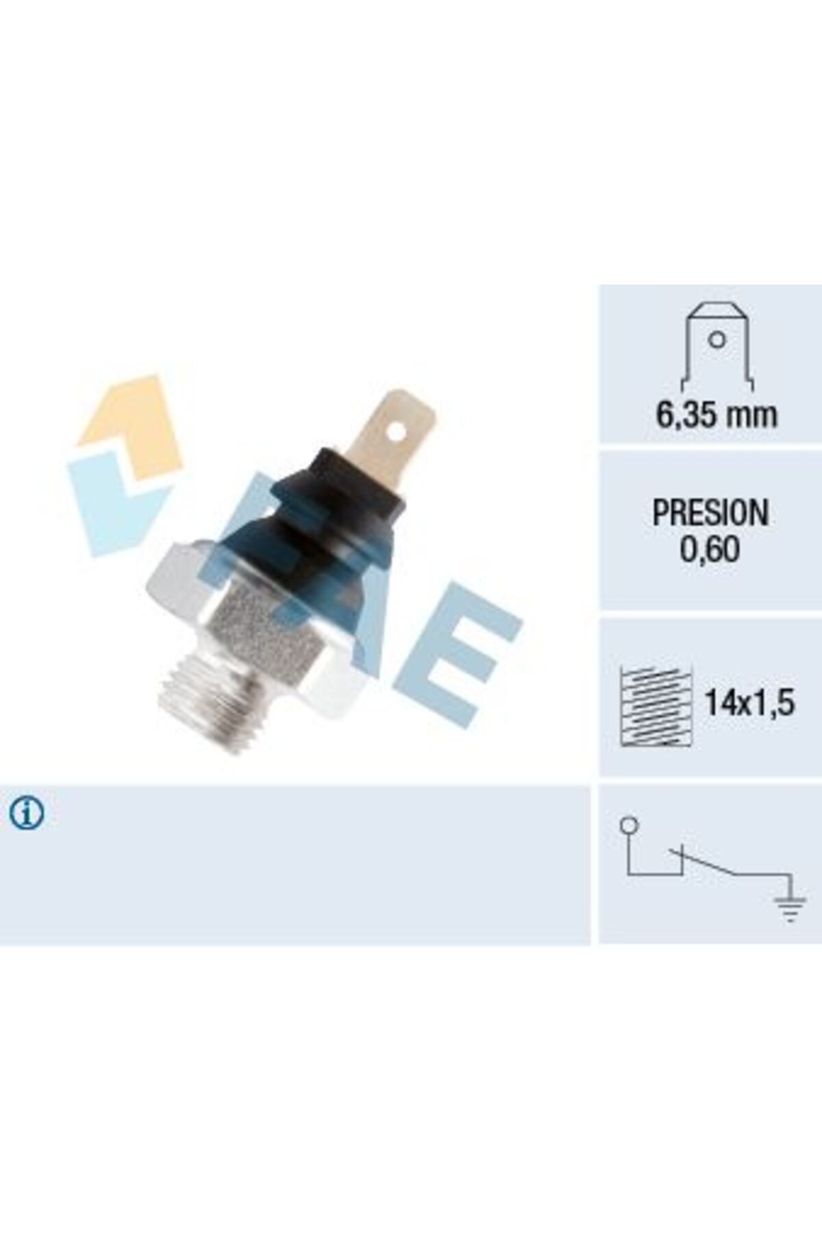 FAE YAĞ MÜŞÜRÜ 50NC UNO DAILY PANDA PUNTO IVECO