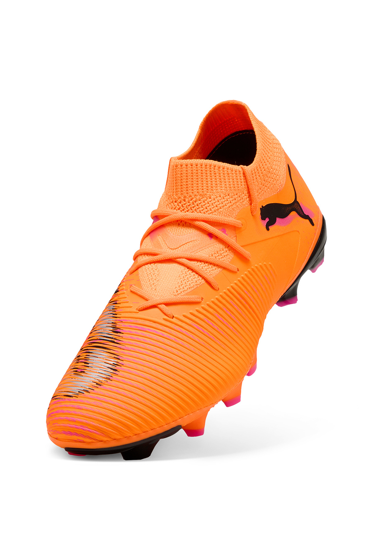 Puma Future 8 Match Fg/Ag Erkek Turuncu Futbol Krampon 10859303 görsel 4