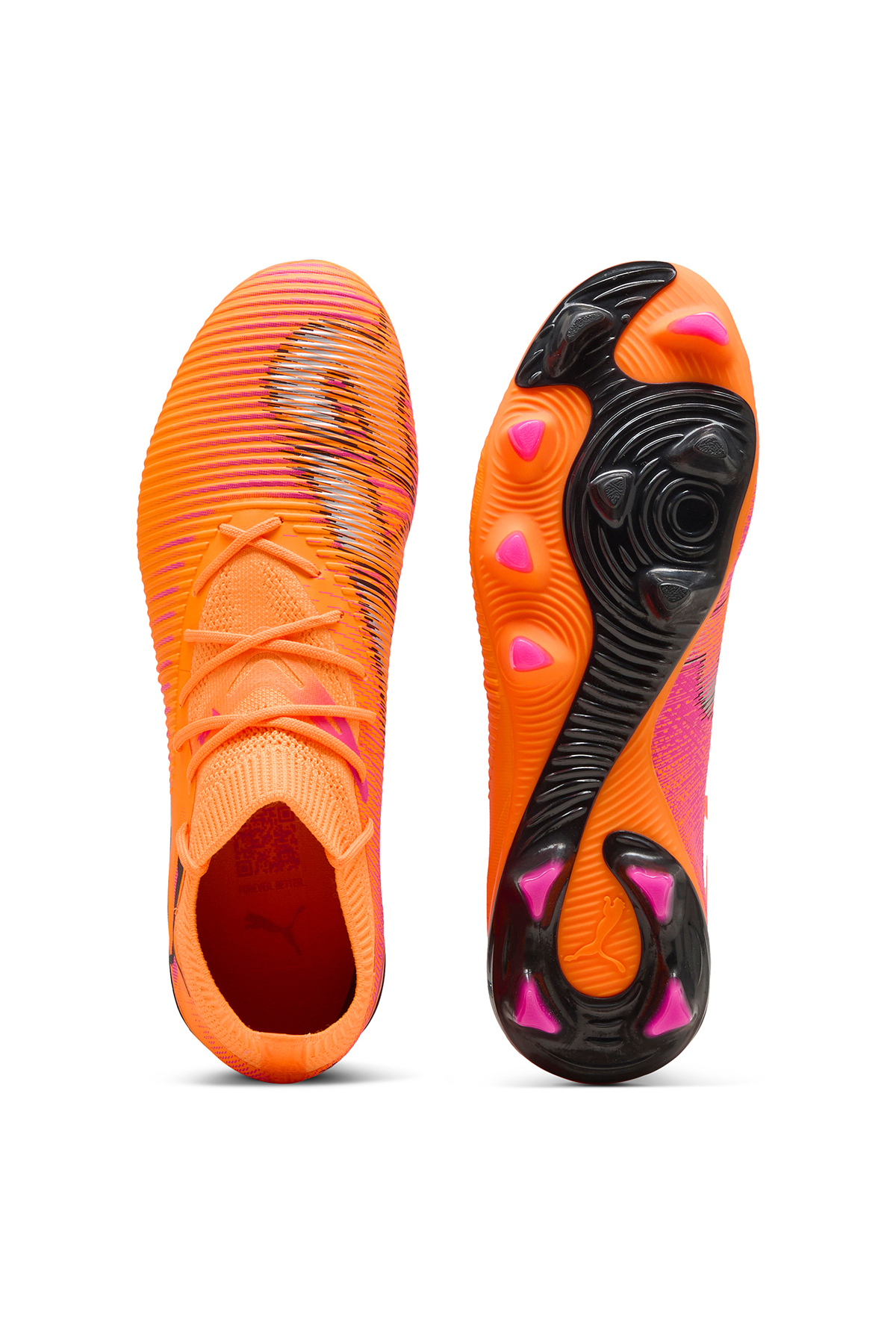 Puma Future 8 Match Fg/Ag Erkek Turuncu Futbol Krampon 10859303 görsel 3