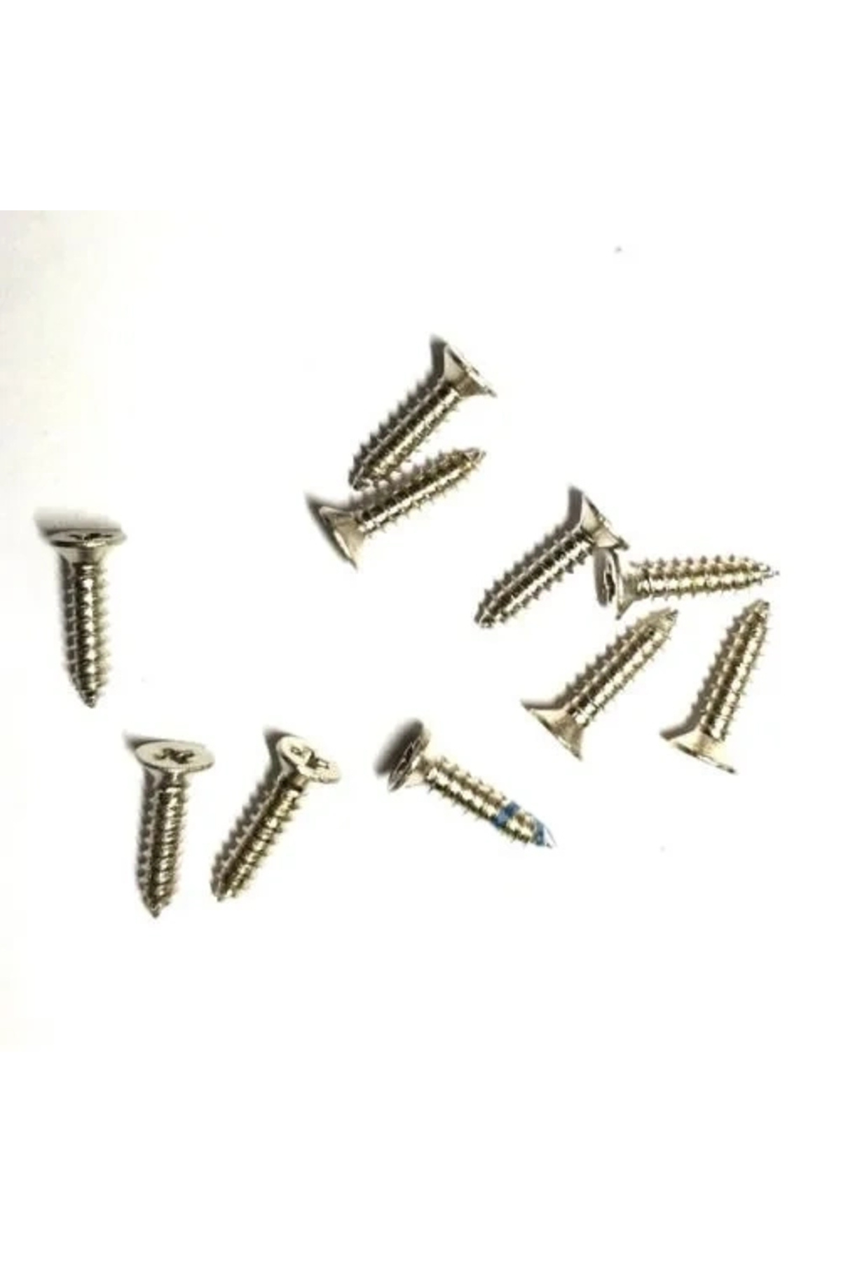 BYDNZ SHOP Klips, Menteşe, Ayak, Ağaç, Sunta Vidası 2,2x9,5mm - Nikel 1000 Adet