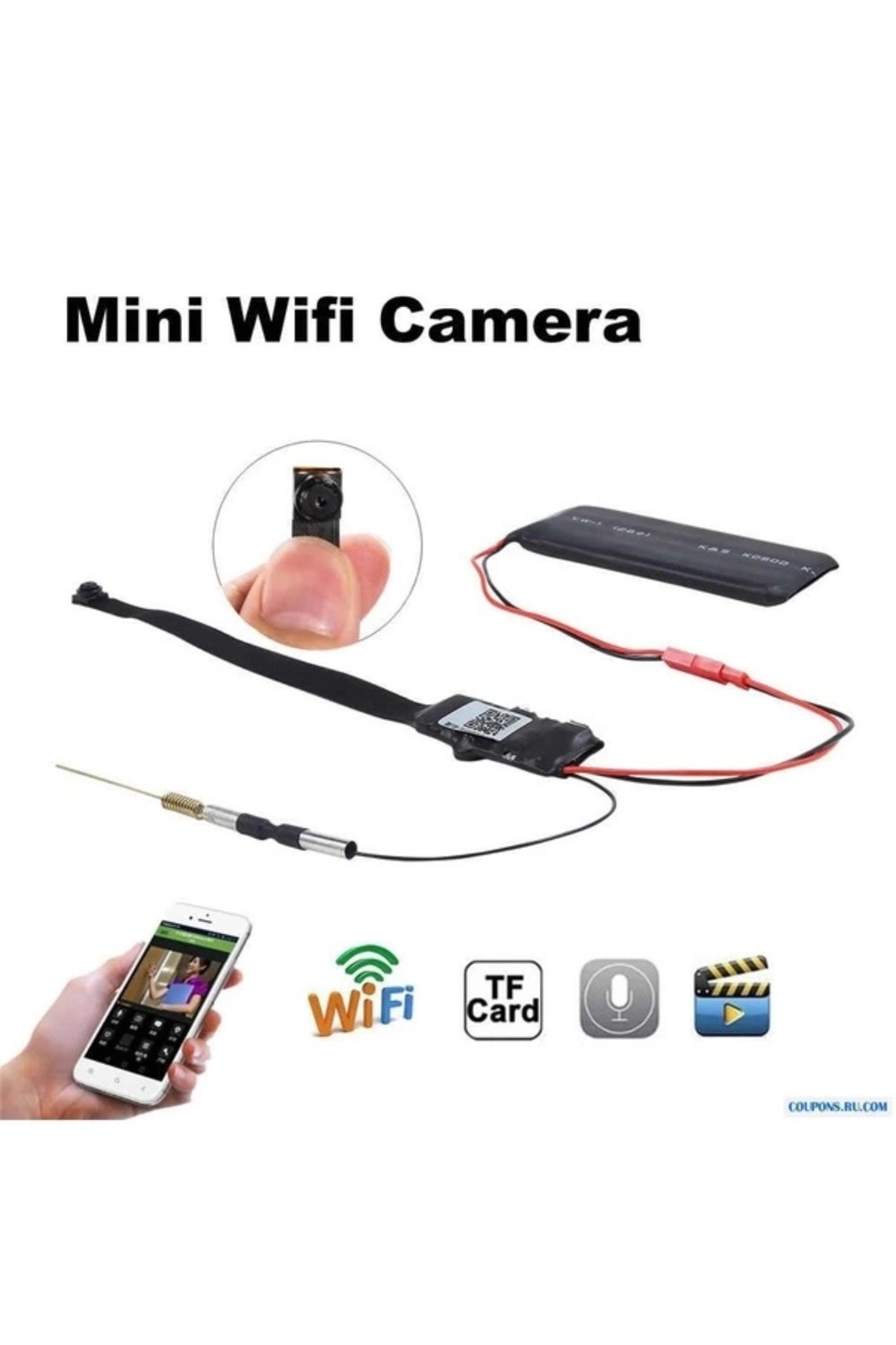 eco port 1080p Ip Modül Full Hd Wifi Kamera Güvenlik Bakıcı Kamerası