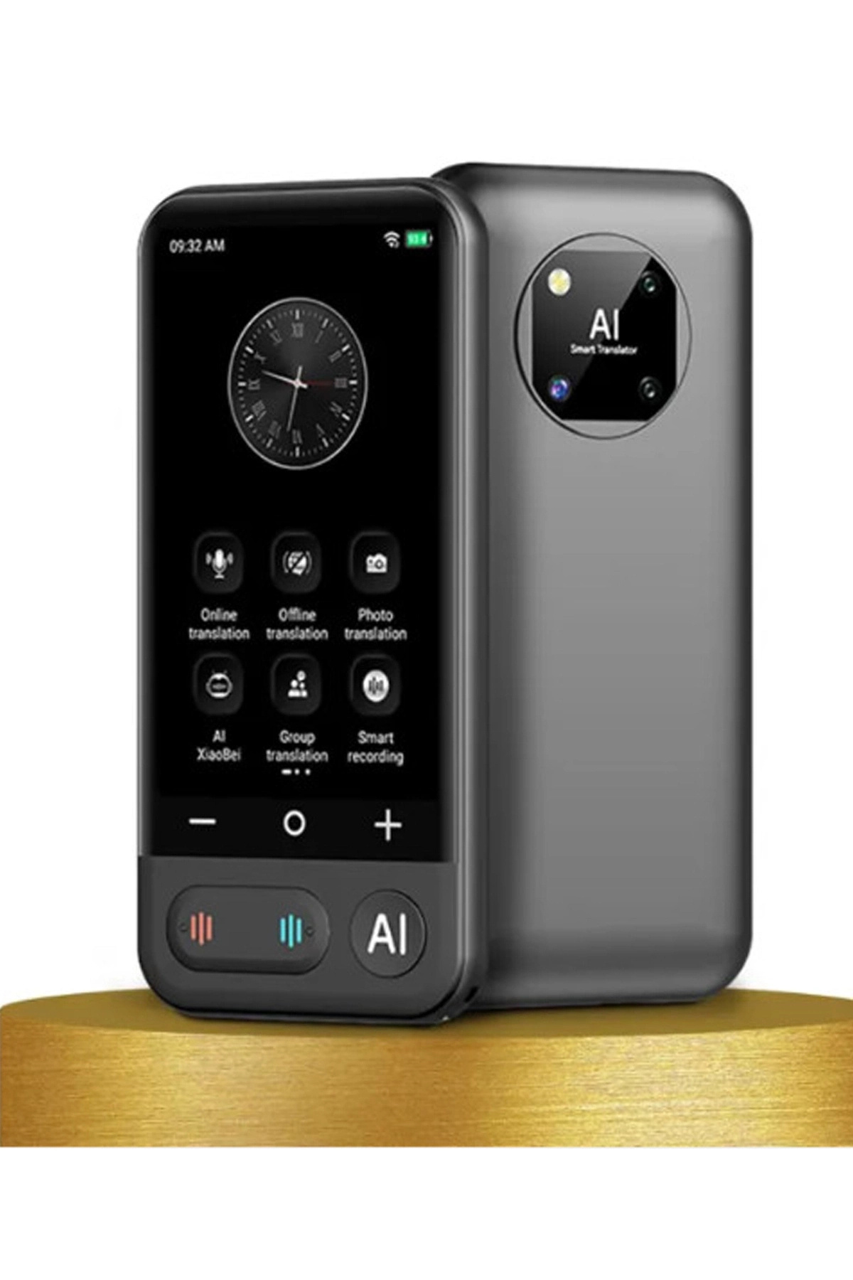 eco port Kameralı 140 Dilde Wifi Özellikli Translator Elektronik Çeviri Cihazı Türkçe Menü