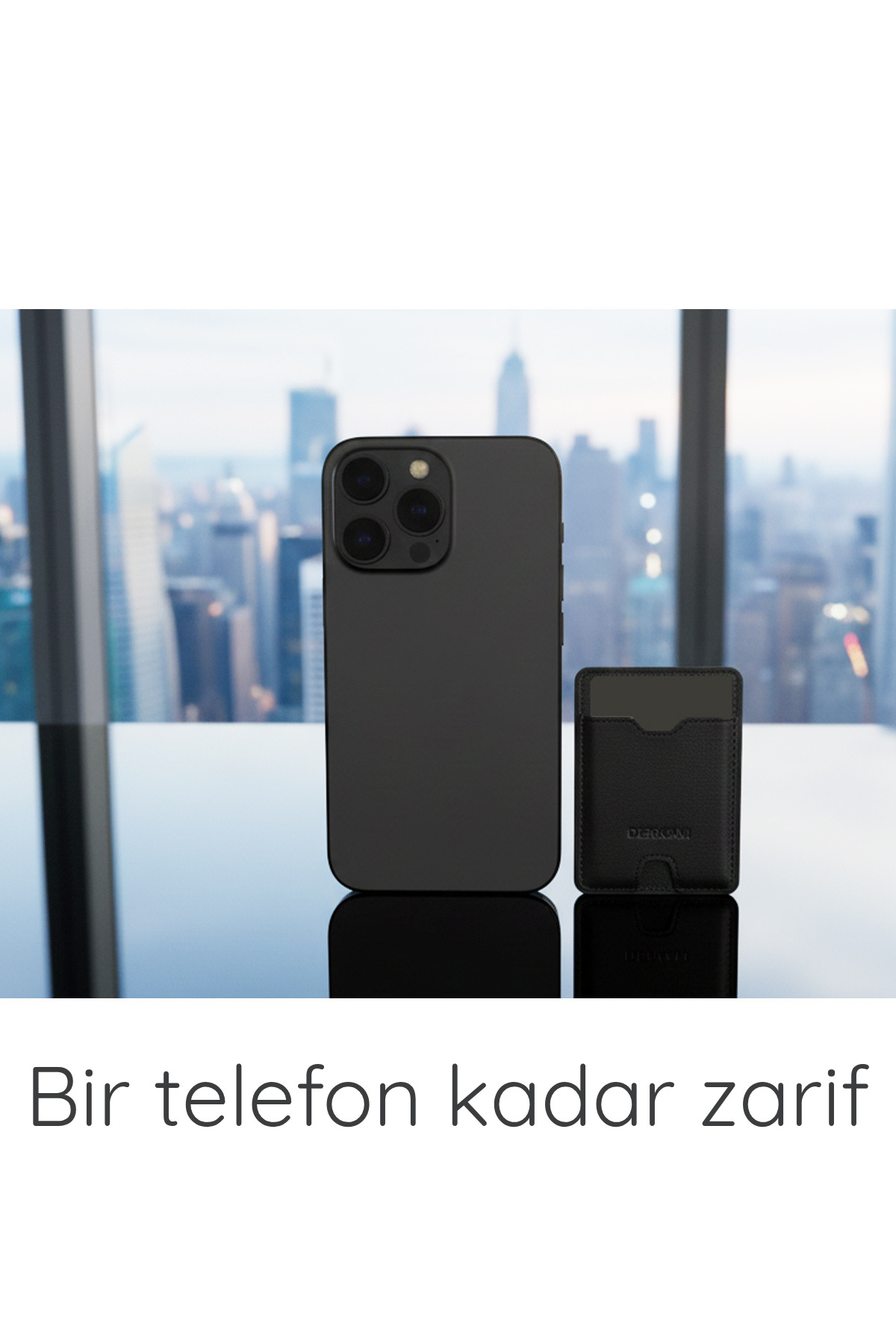 Derkam  D-MEC Mekanizmalı Cüzdan & Kartlık - Erkek Cüzdan Kartlık - Minimalist Cüzdan Kartlık - Black - Görsel 9