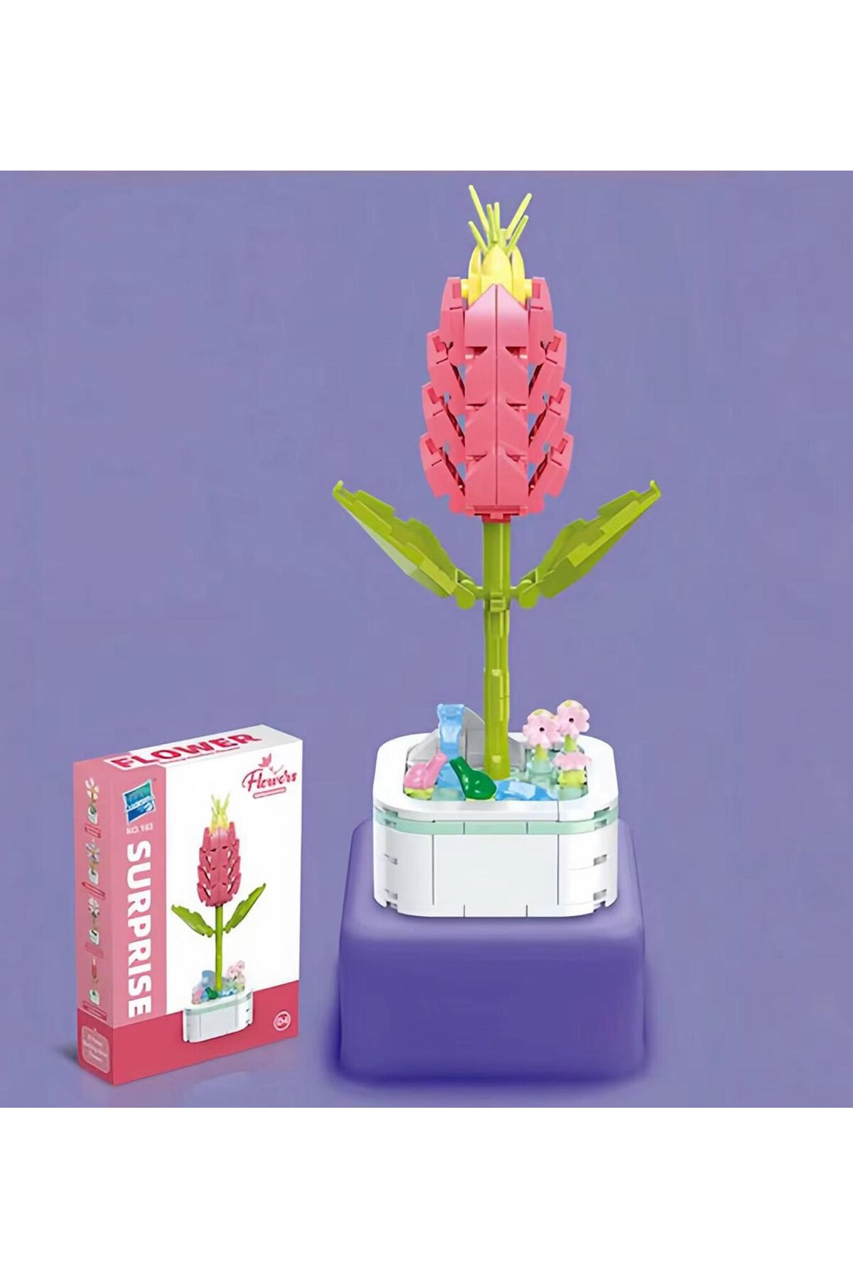 مجموعه گل‌های بلوک ساختمانی