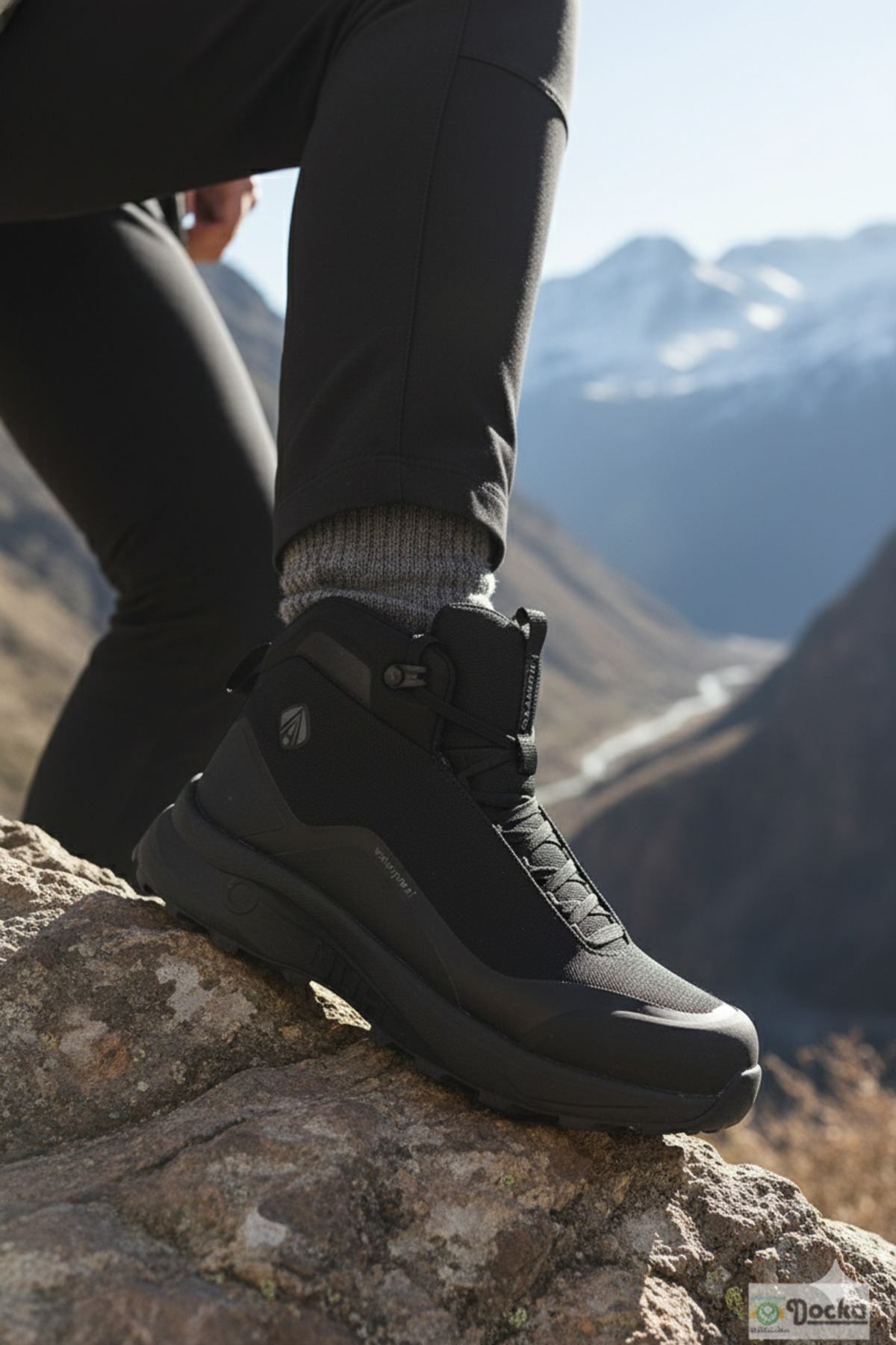 HUMTTO Unisex Ortopedik Su Geçirmez (waterprof) Kaymaz Taban Trekking-kar Botu Ht5k/b260881a görsel 3