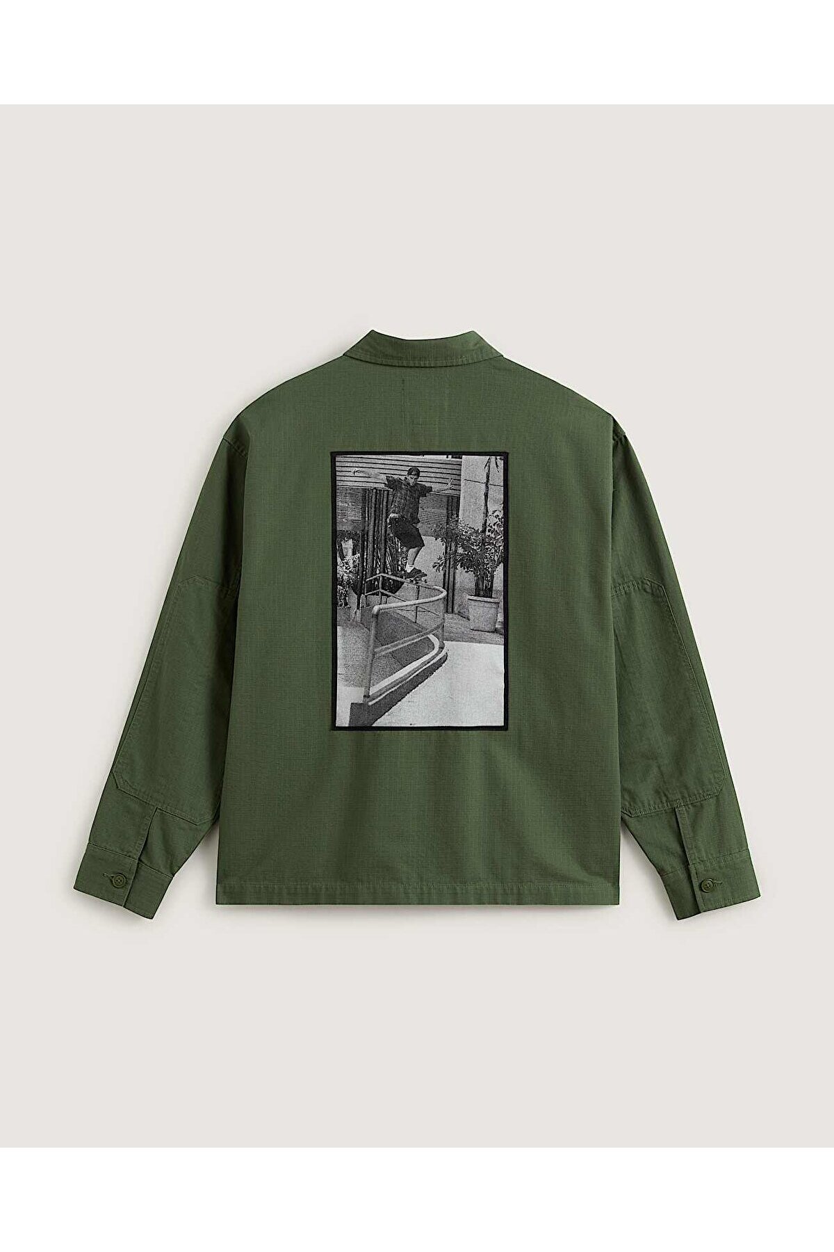 Vans Skate Atiba Haze Military Overshirt görsel 2