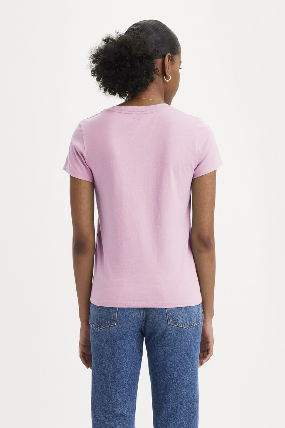 Levi's PERFECT TEE OINK/ PEMBE TİSÖRT görsel 2