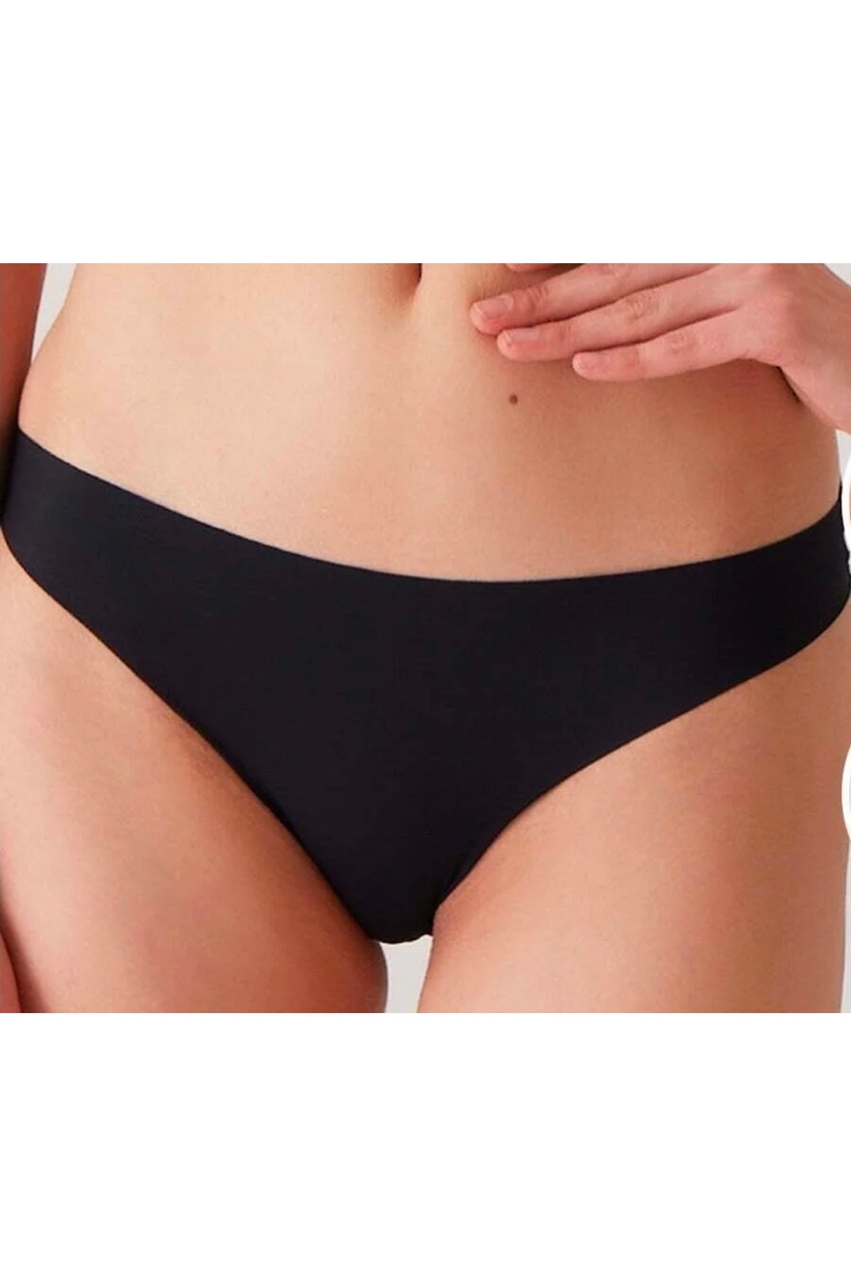 Vatra Tekstil 3' lü Set Lazer Kesim İz Yapmayan Brazilian Külot