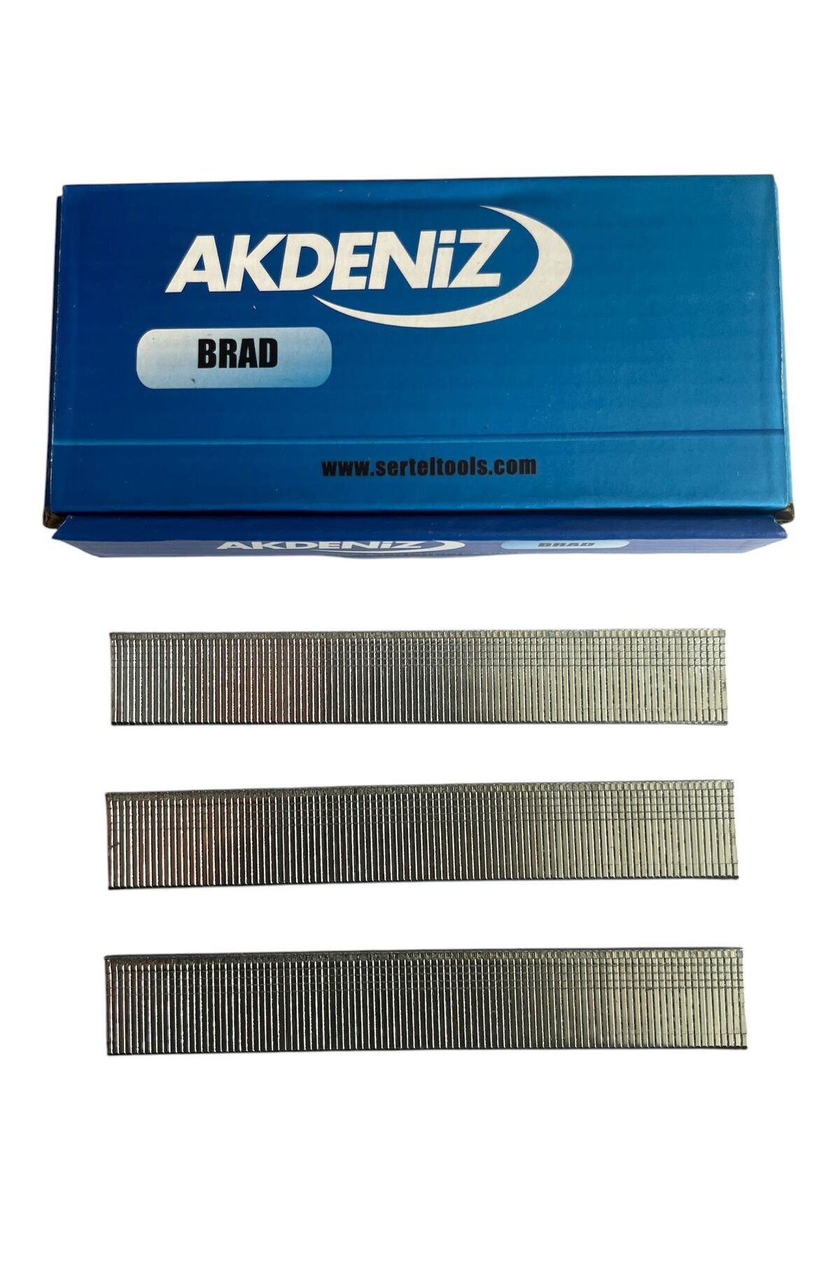 Akdeniz F20 1820 Başlı Brad Çivi 5000 Adet (Süpürgelik ve Parke vs.için)