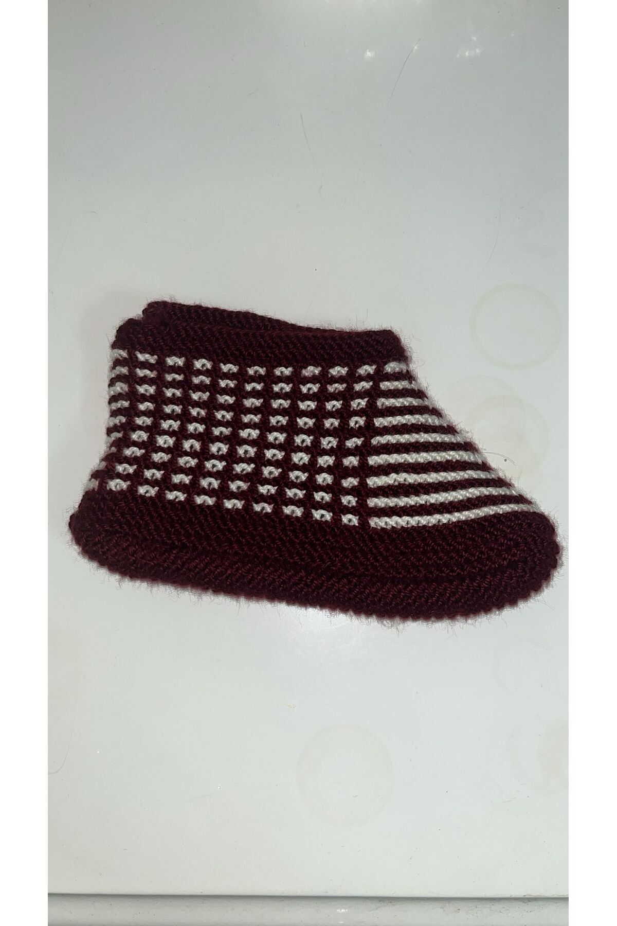 ENAM El Örgüsü Çeyizlik Hediyelik Patik