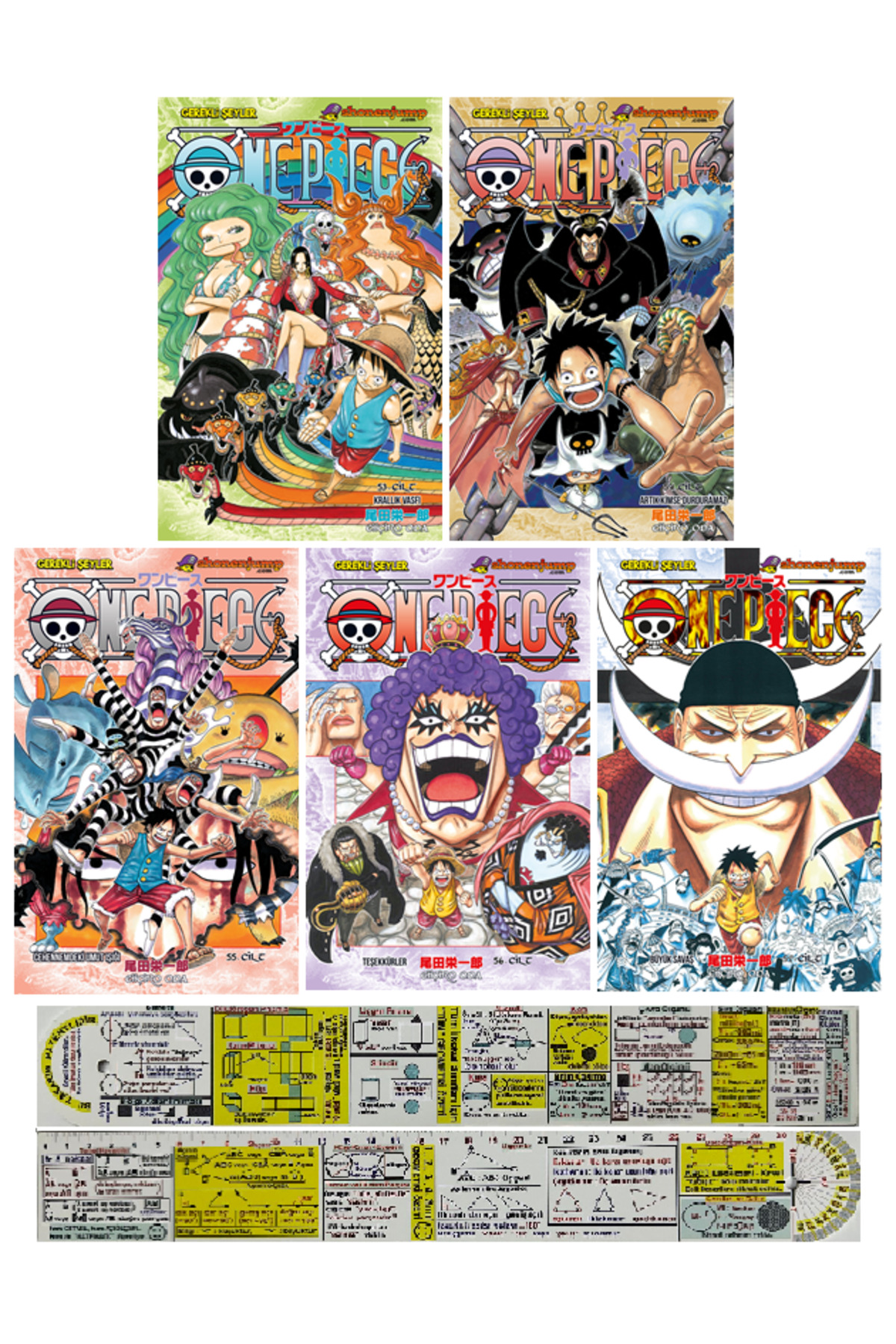 Gerekli Şeyler Yayıncılık One Piece 53-54-55-56-57. Ciltler Manga
