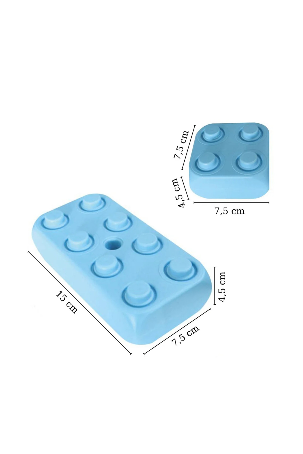 مجموعه ۳۰ تکه آجر کوچک