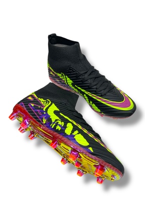 güneşayakkabı 615 Phantom Özel Taban Çoraplı Krampon Siyah