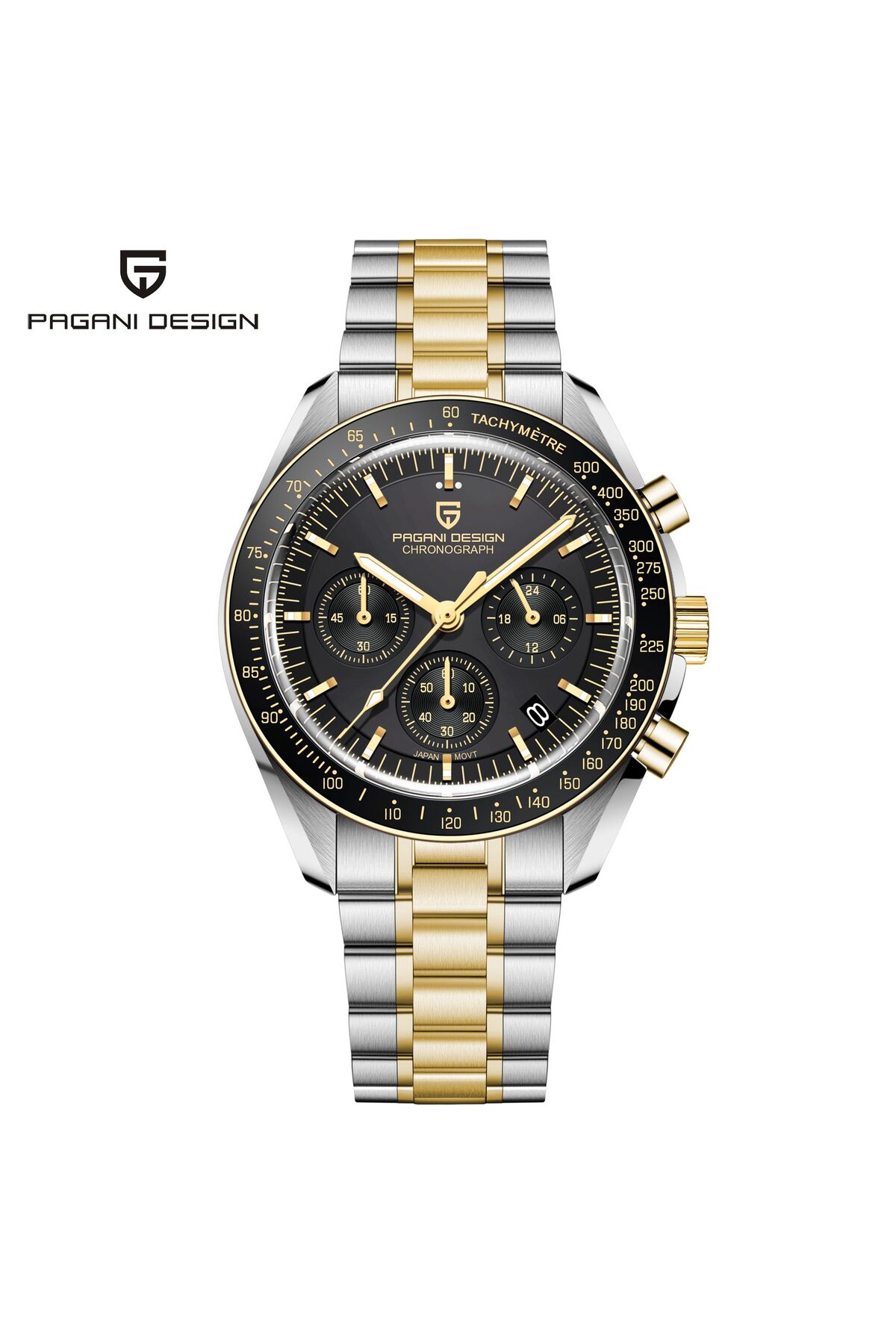 Pagani design PD-1701 Speedmaster Moonwatch 40mm VK63 Kronograf