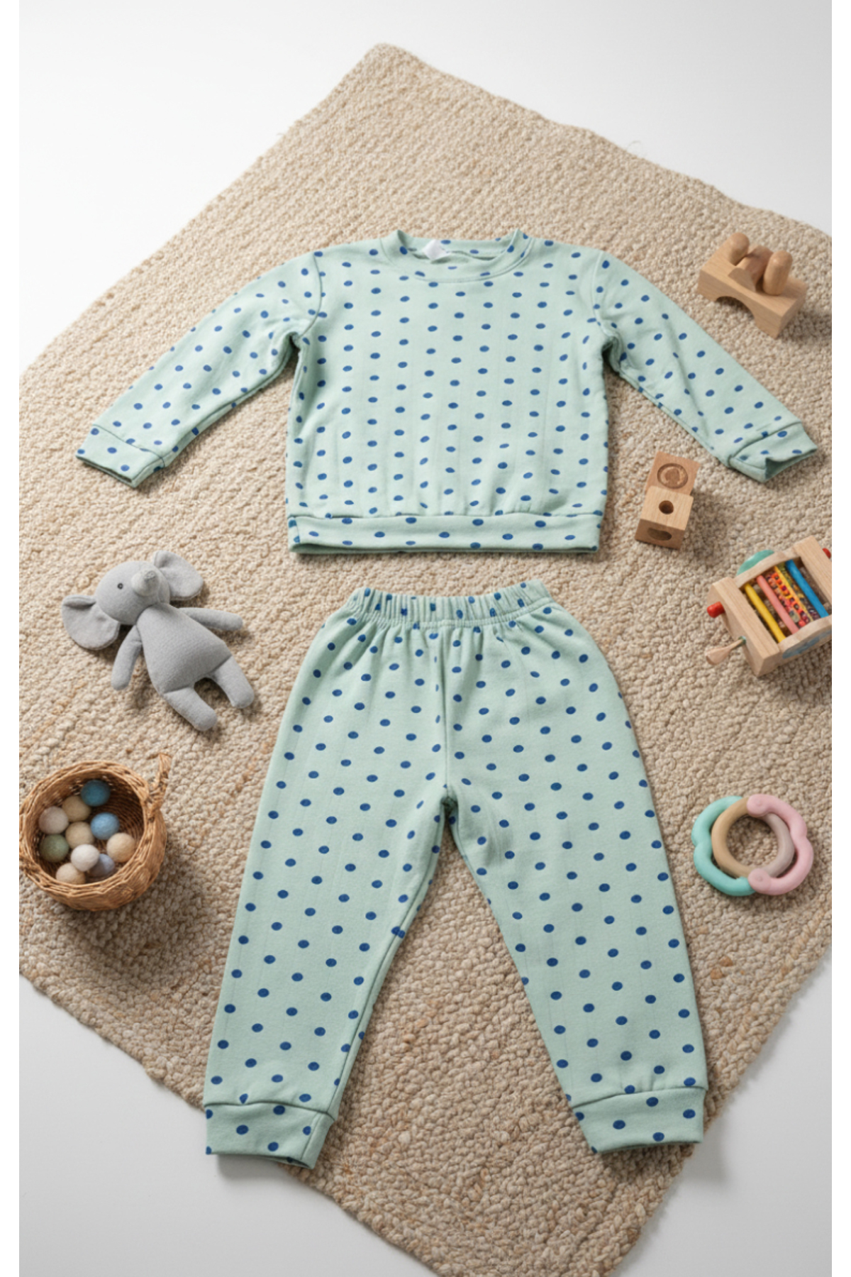 chiara grazia ÇOCUK PAMUK PİJAMA TAKIMI fotoğrafı 3 (önizleme)