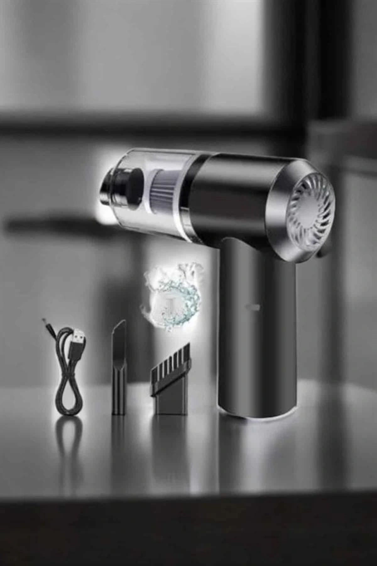 shopwave Araç İçi Süpürge Filtreli Şarjlı Süpürge Vakumlu Yıkanabilir