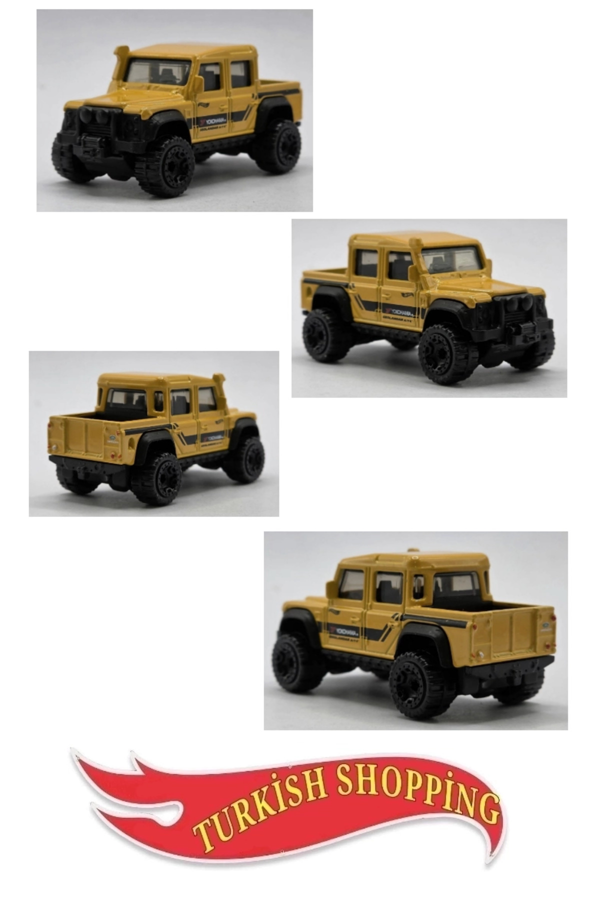 DELANO / Let's Make Love 激レア roger HOT WHEELS 1:64 Ölçek 2025 Case 15 Land Rover Defender - Fiyatı