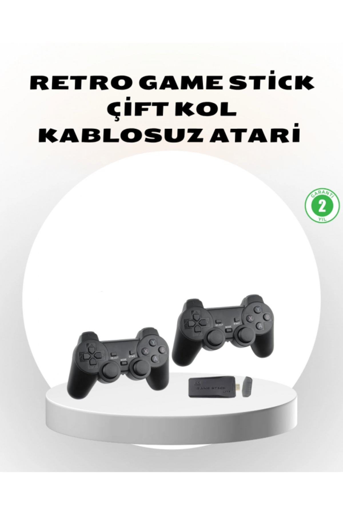 SELFBUYSELL Kablosuz Taşınabilir Oyun Konsolu 2.4g Tv Bağlantılı Kompakt Tasarım