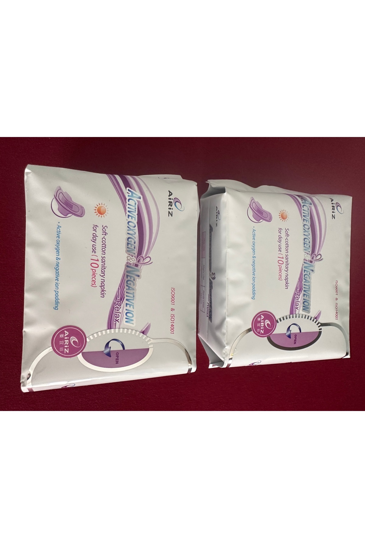 TİENZ AİRİZ AİRİZ GÜNDÜZ HİJYENİK KADIN PEDİ İKİLİ PAKET