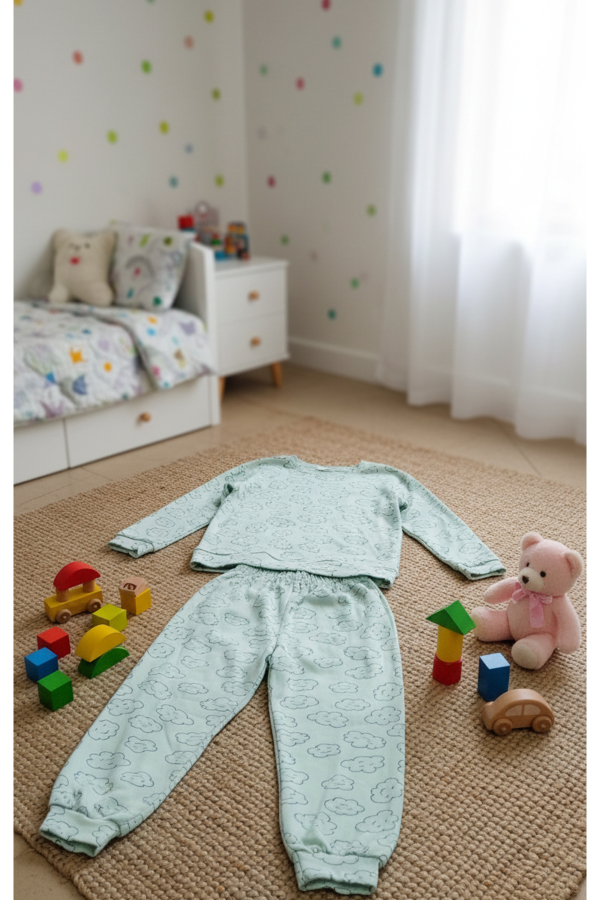 chiara grazia ÇOCUK PAMUK PİJAMA TAKIMI fotoğrafı 7 (önizleme)