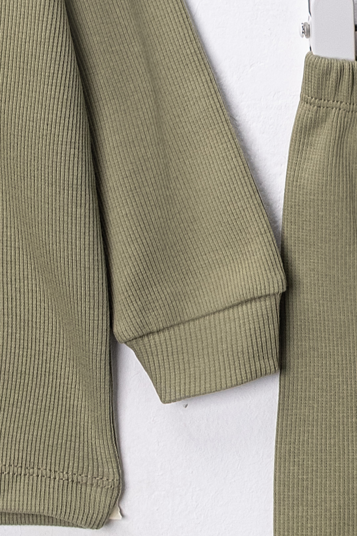 DIMPLE BABY Bereli 3 Parça Organik Pamuk Esnek Bebek Takımı fotoğrafı 4 (önizleme)