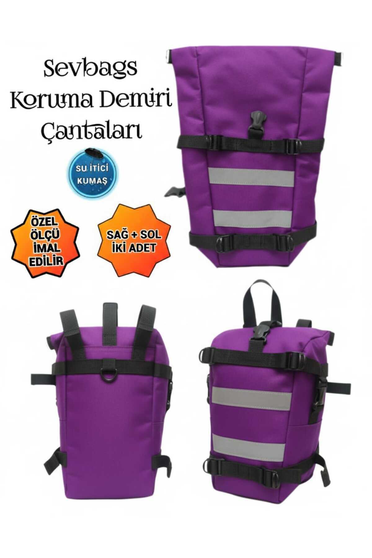 SEVBAGS motosiklet koruma demiri avadanlıkları 600 denye mor