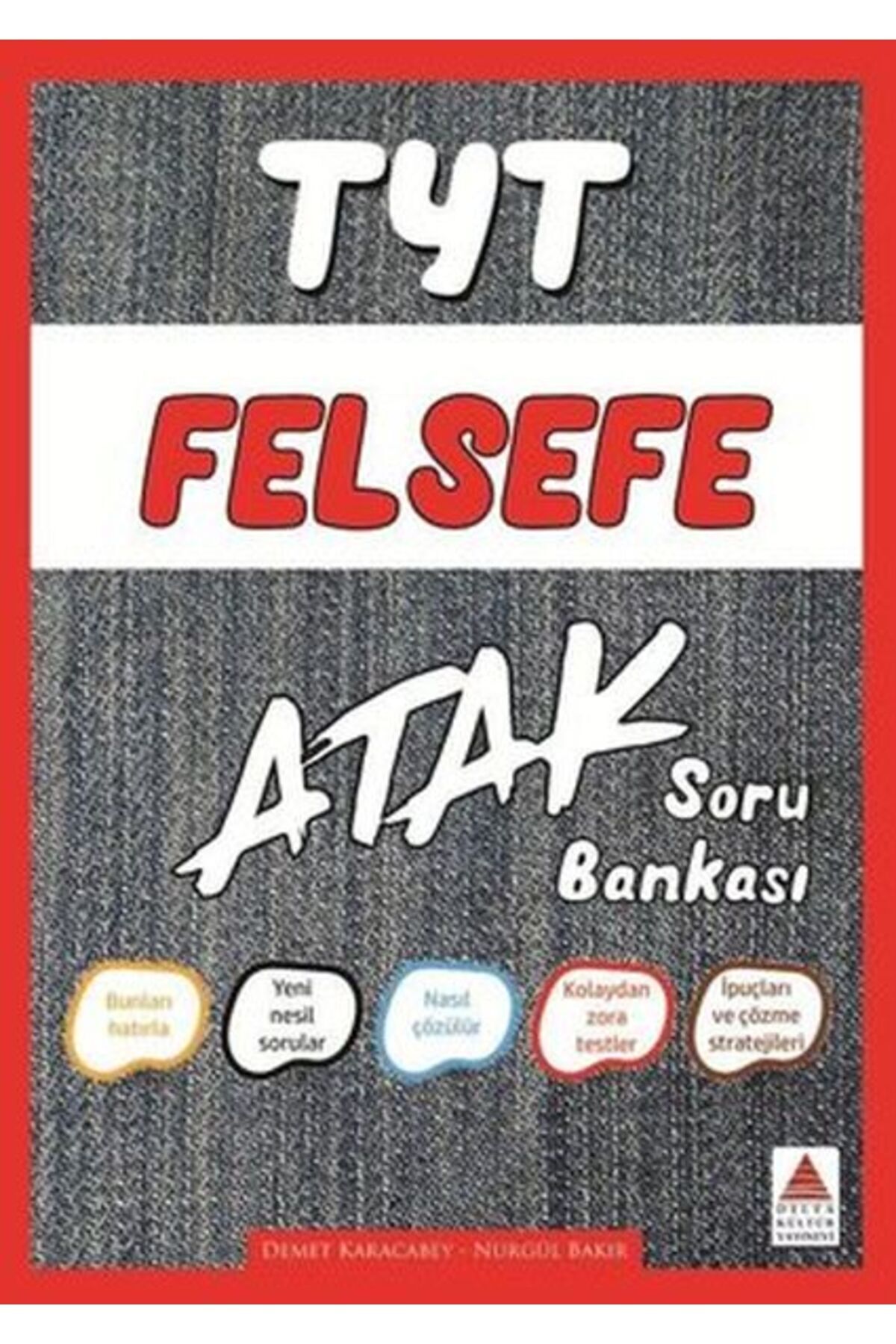 Alem Yayınları Delta TYT Felsefe Atak Soru Bankası (Yeni)