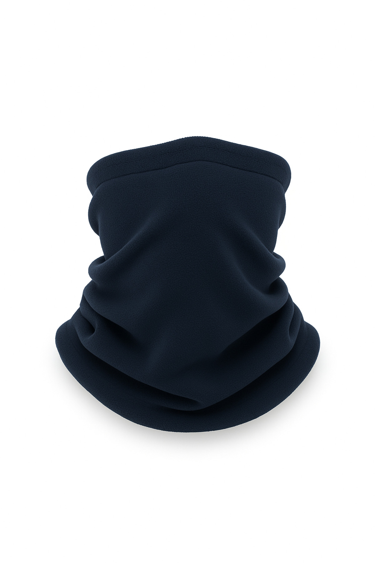 Net Tekstil Lacivert Termal Polar Soğuk Geçirmez Boyunluk Unisex Pamuklu Kışlık görsel 4