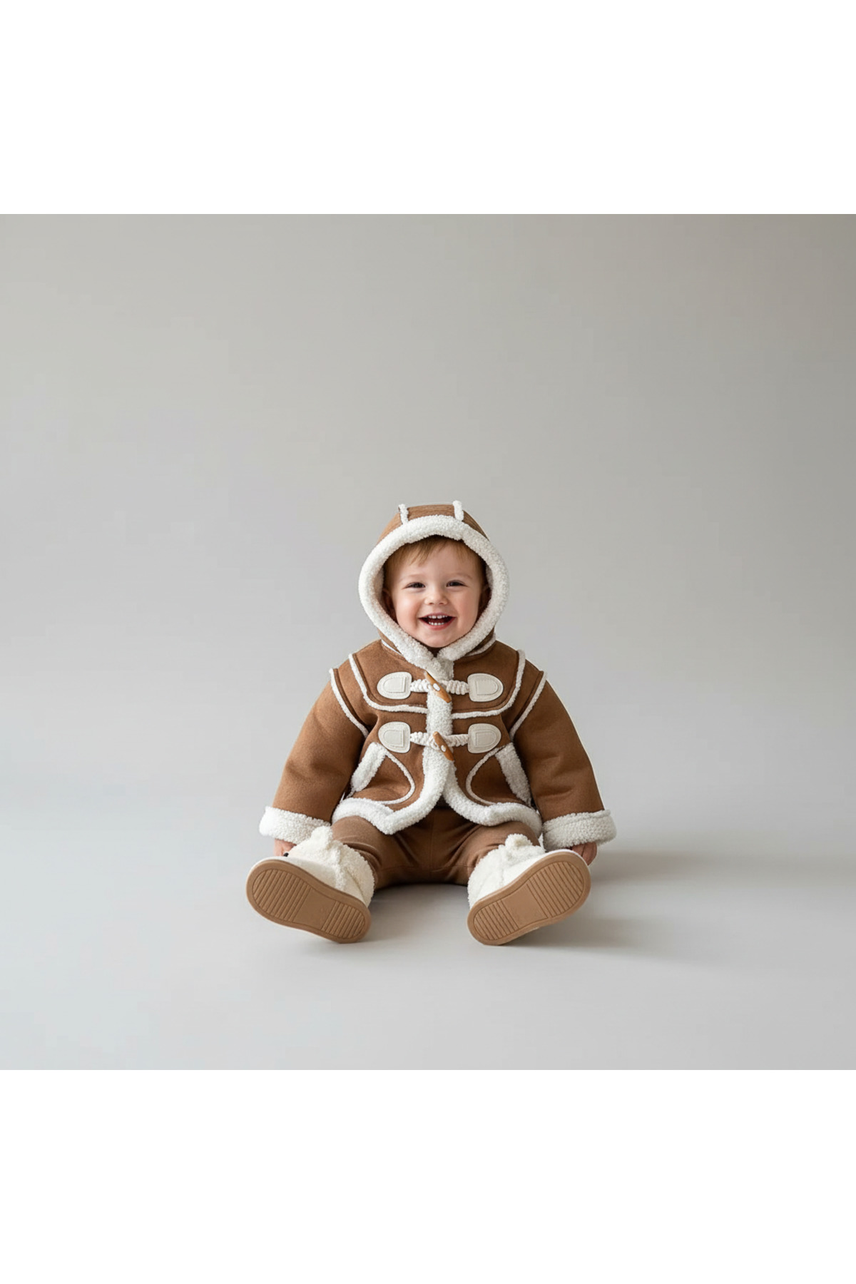 melisam.msg Bebek Kış Kapşonlu Ceket fotoğrafı 5 (önizleme)