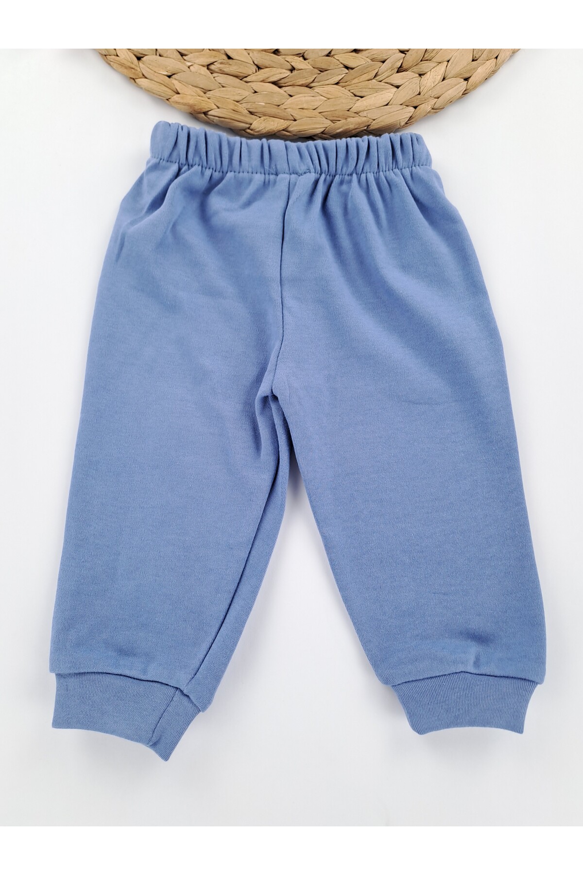 Butik Erkek Bebek Çocuk Penye İkili Takım Şardonsuz İçi Polarsız Hediyelik Takım fotoğrafı 3 (önizleme)