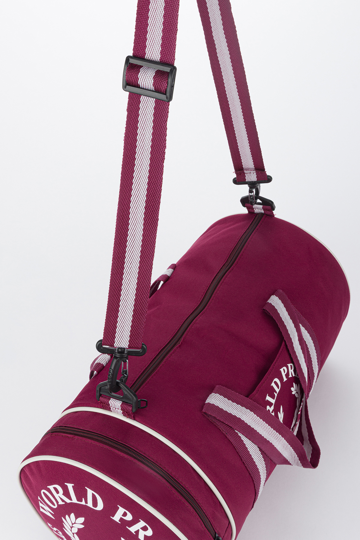 Butik  Silindir Sporcu Çantası Siyah Omuz Askılı Fitness Sp - Görsel 7