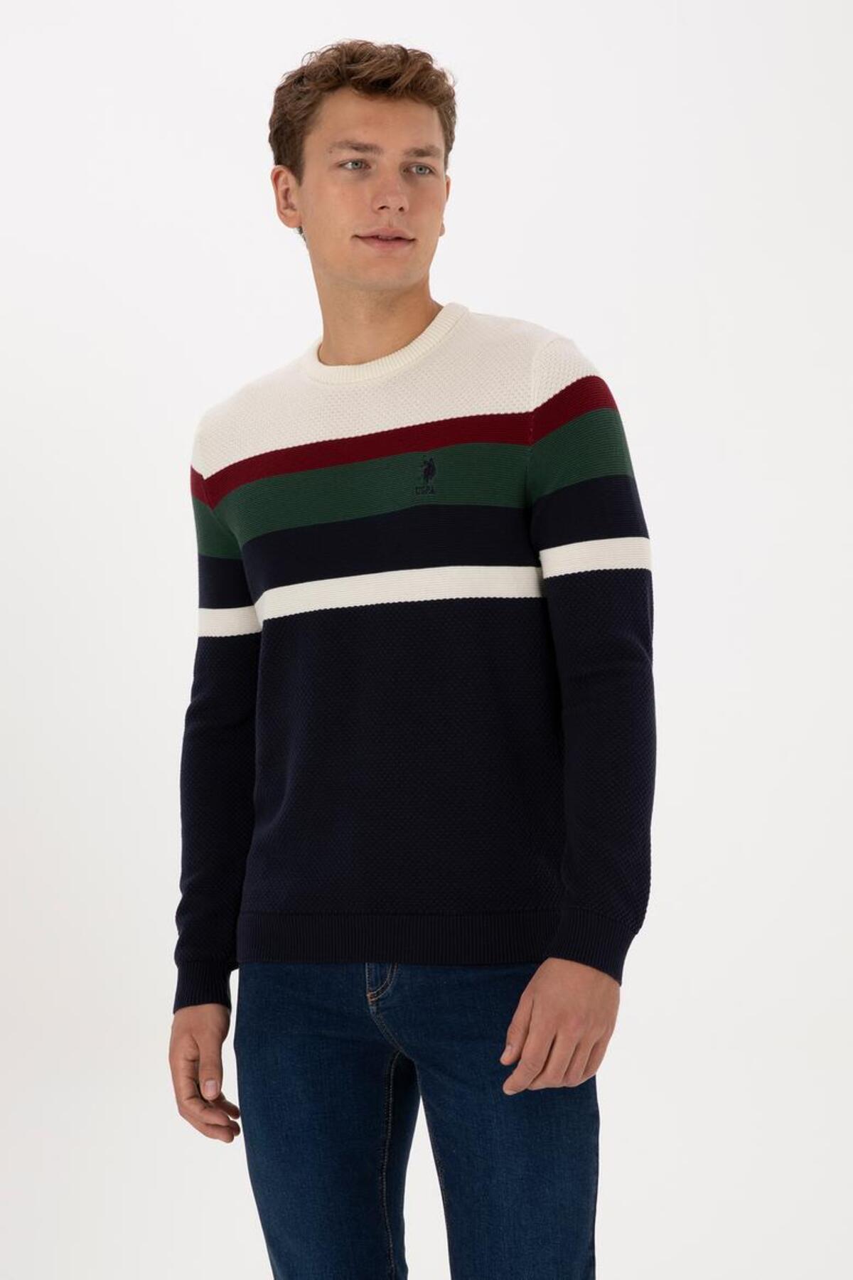 یو اس پولو پلیور مردانه TEKSPOR223398.3