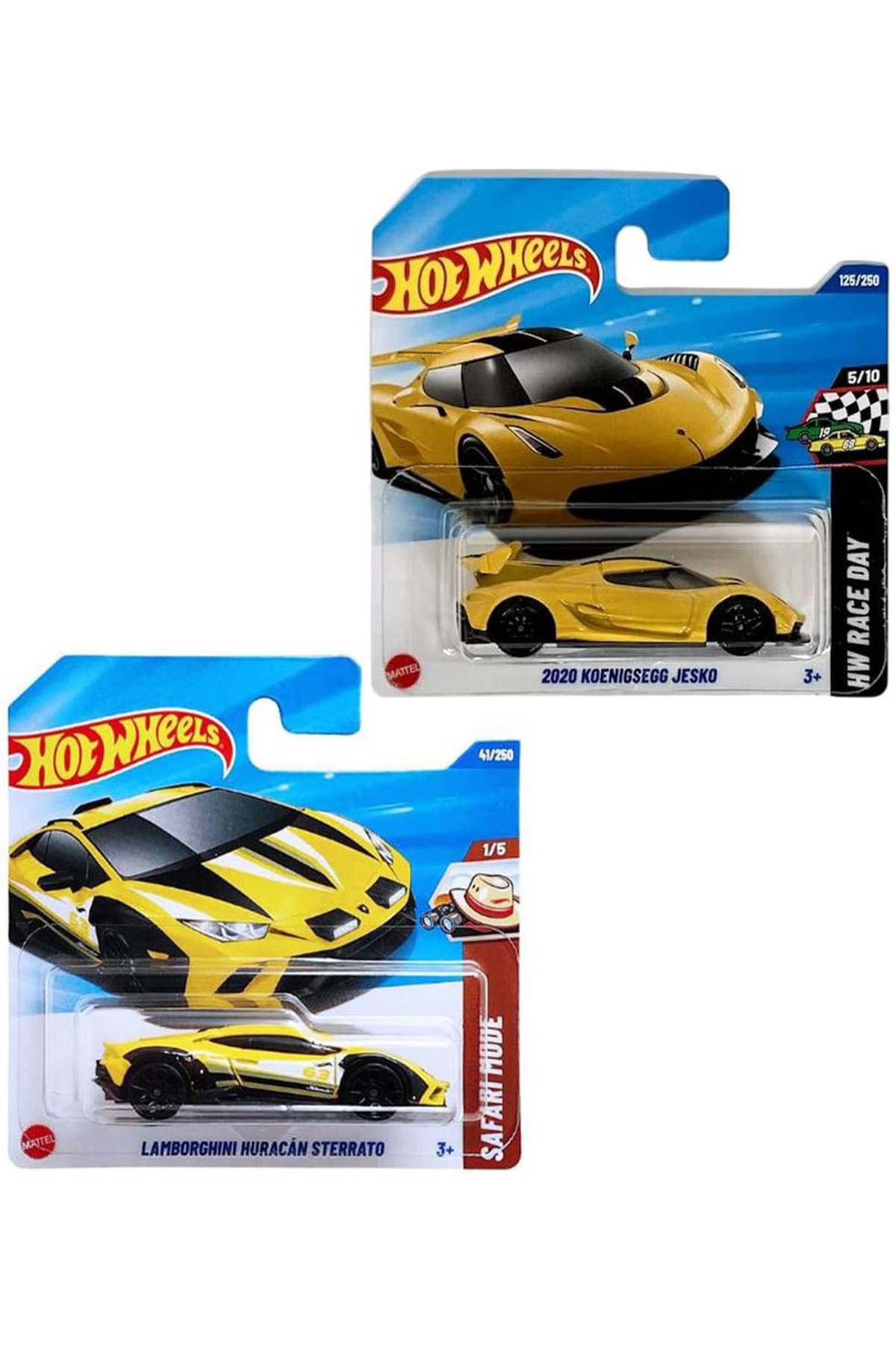 HOT WHEELS 2 Araç Set - Lamborghini Huracan Sterrato & 2020
