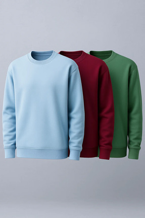 COMBİNE MİCHAİL Kadın Premium Salaş Kışlık 3 Lü Sweatshirt