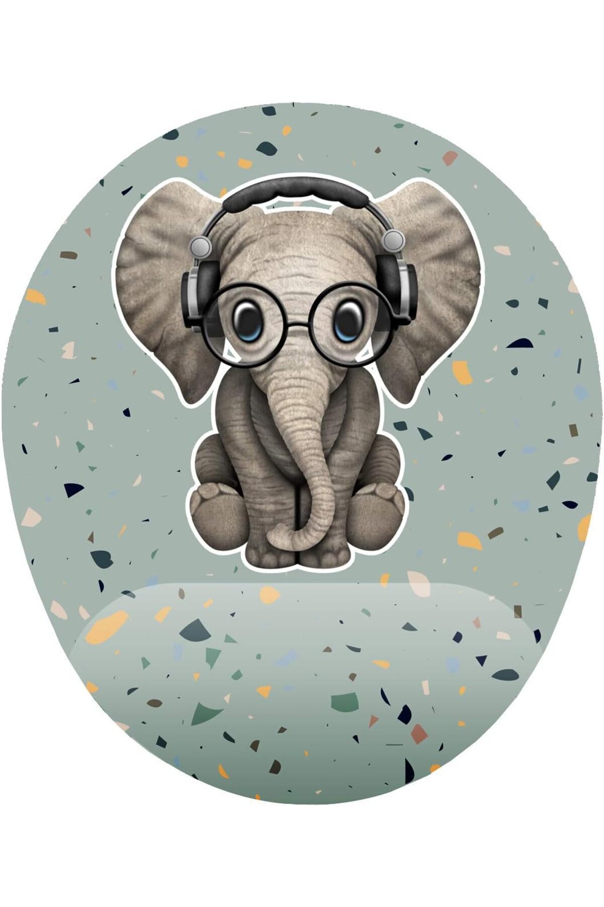 STOREMAX fikirler Minik Sevimli Fil Bilek Destekli Mouse Pad 1178367