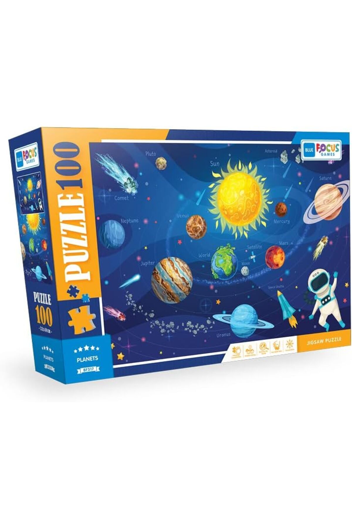 Epilons Focus 100 Parça - (Gezegenler)