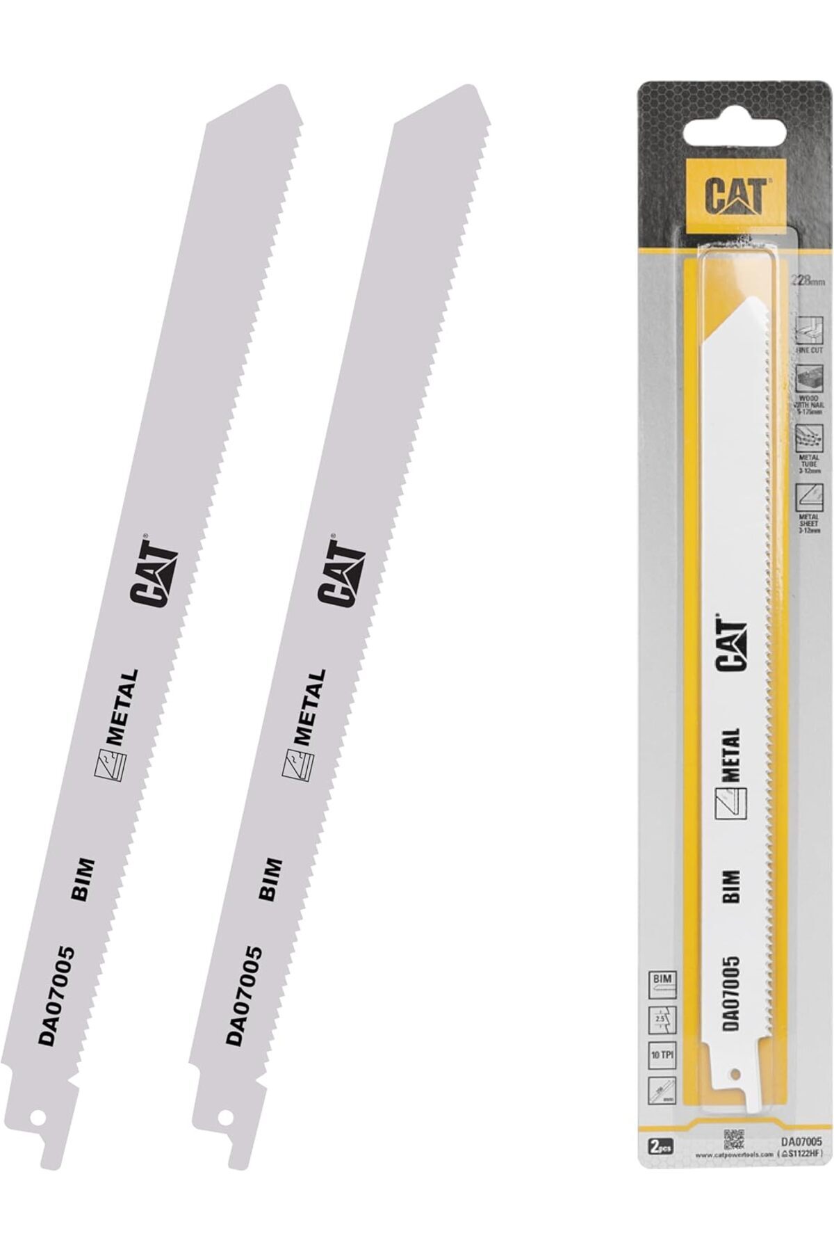 STOREMAX DA07005 228mm Profesyonel Metal/Çivili Ahşap Kesme Tilki Kuyruğu Testere Ucu 2 Parça 1178367