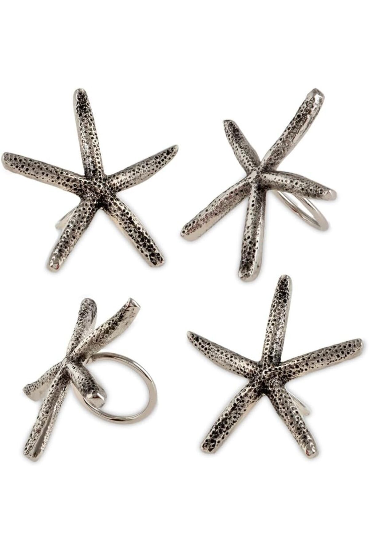 Savings Sphere Deep Sea Deniz Yıldızı 4'lü Peçete Halkası