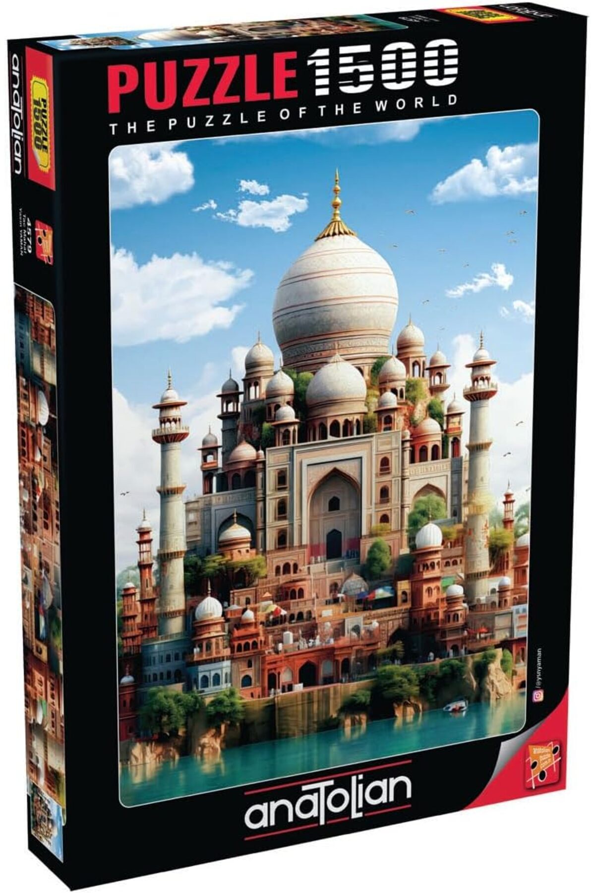 Hsc bilişim Puzzle - Tac Mahal / 1500 Parça Puzzle, #4579