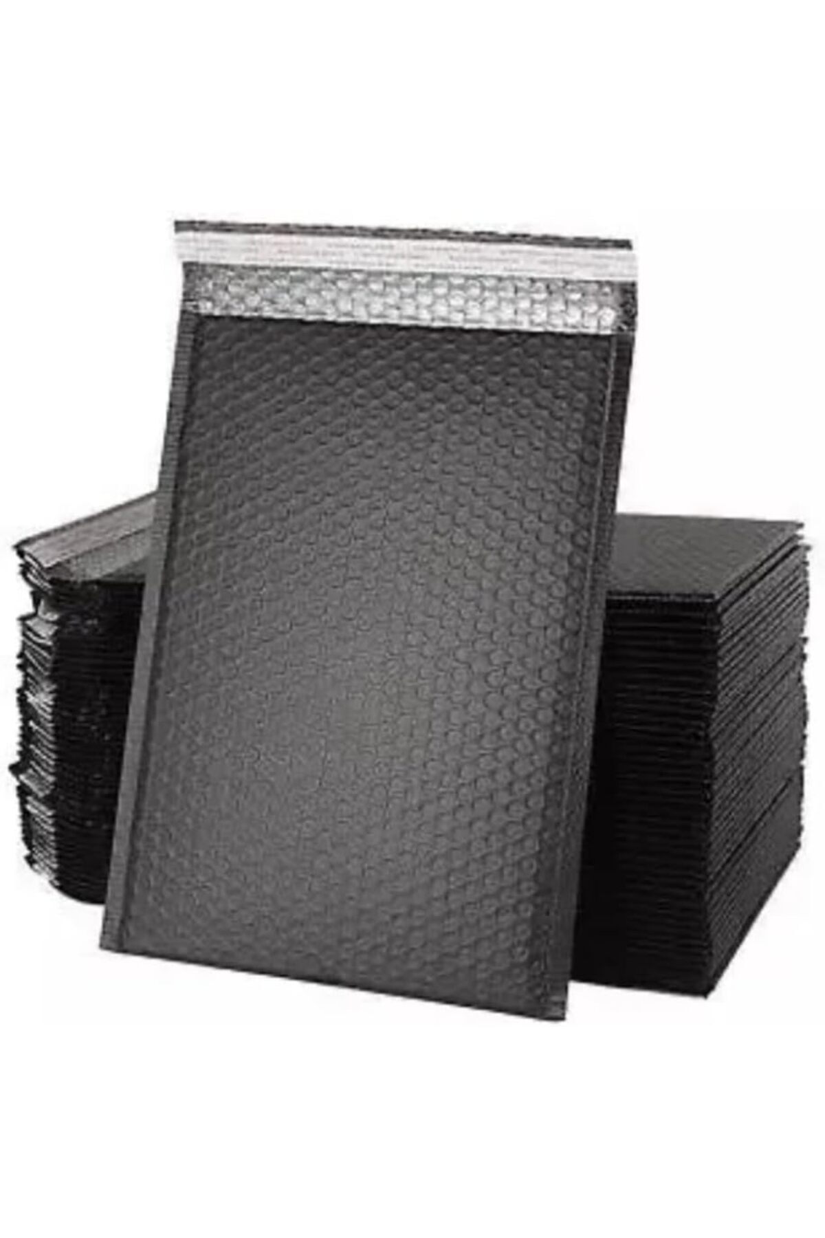 STOREMAX Balonlu Kargo Poşeti, Siyah E Ticaret Poşeti 10 Adet, 25X35+5 1182297