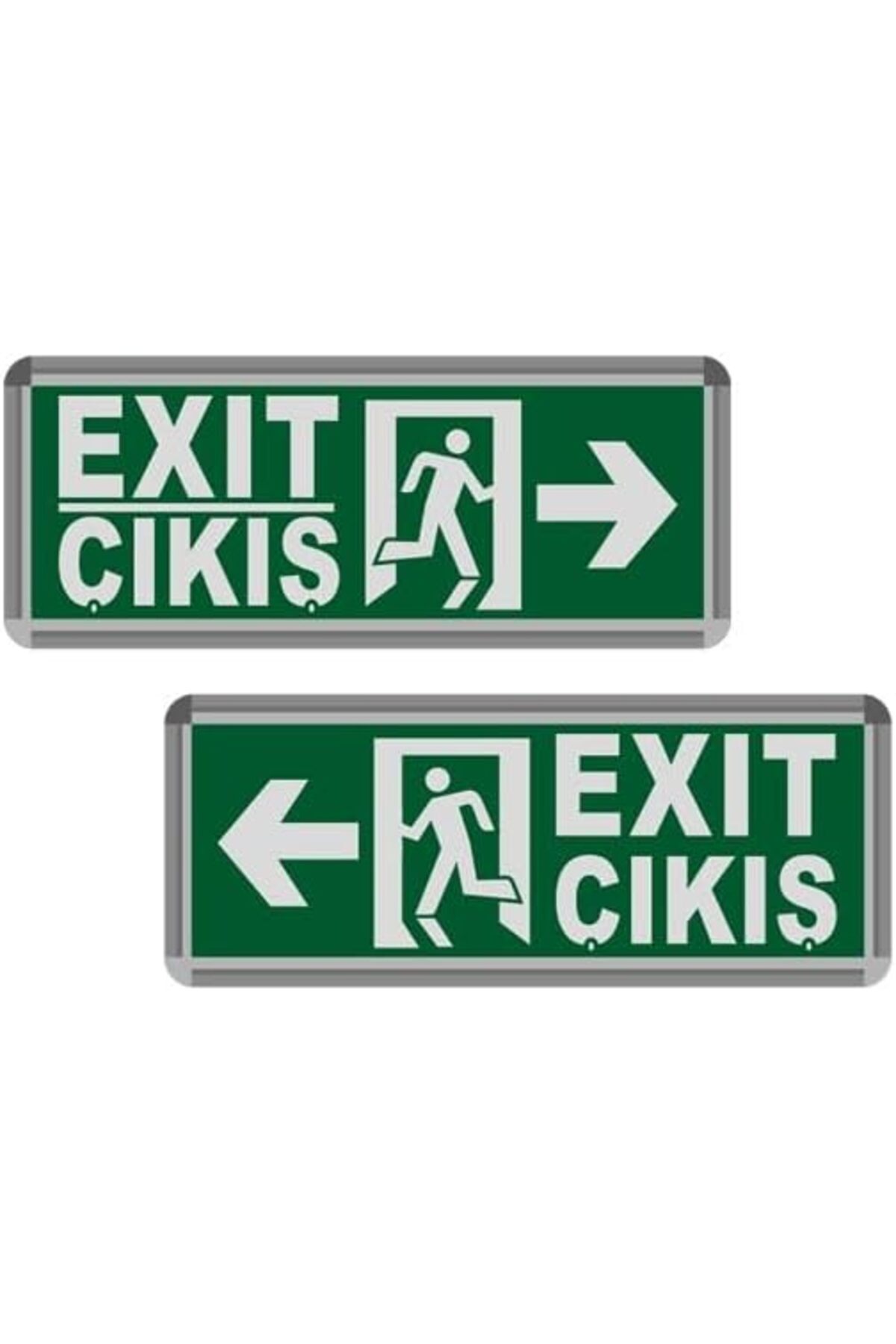 Savings Sphere Opto 3w Çıkış-Exit Led - 2 Adet (Sağ-Sol) HS 4600