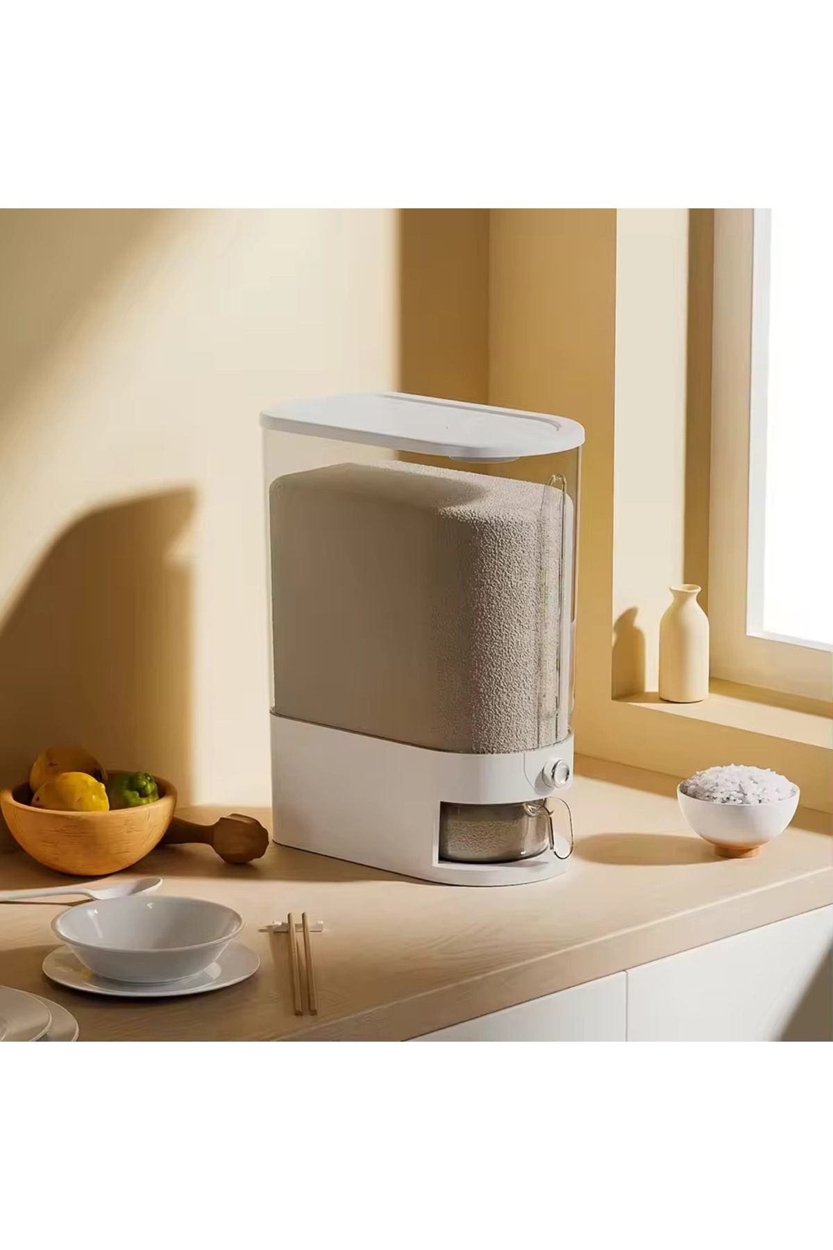 صندوق تخزين الحبوب والارز ، حاوية تخزين ، تخزين ال...